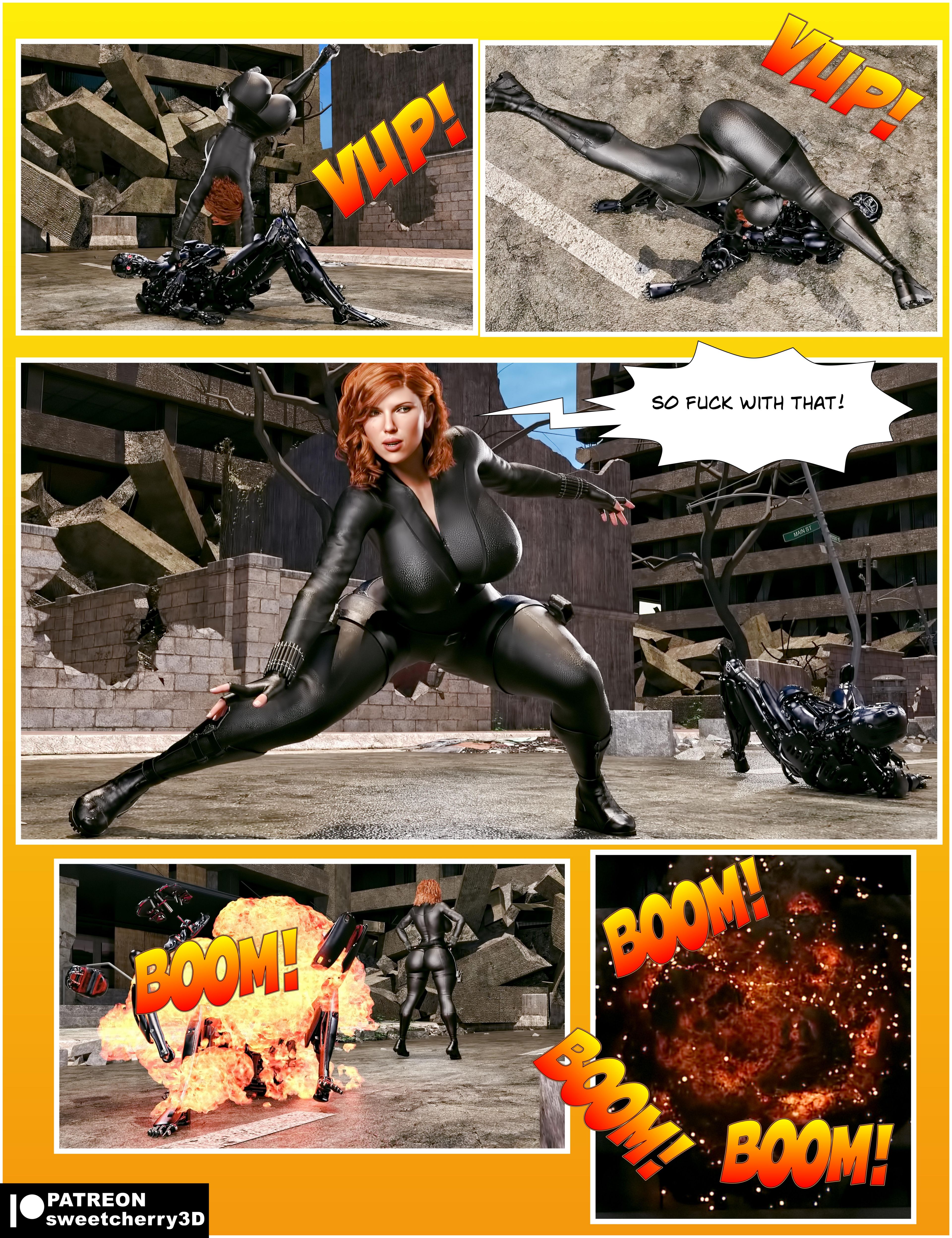 Black Widow (The Avengers) [MegaParodies] - Chapter 1 — Page 15