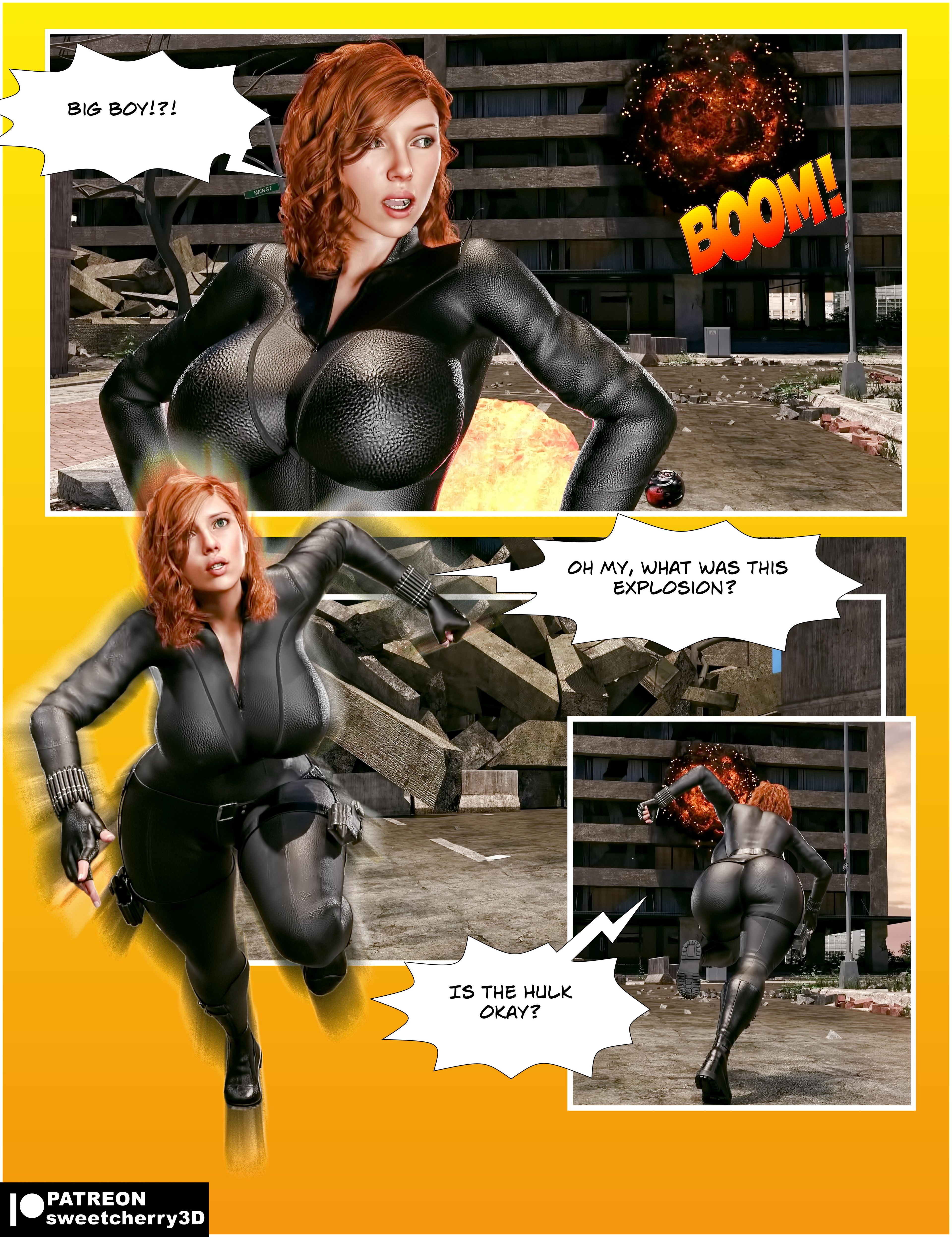 Black Widow (The Avengers) [MegaParodies] - Chapter 1 — Page 16