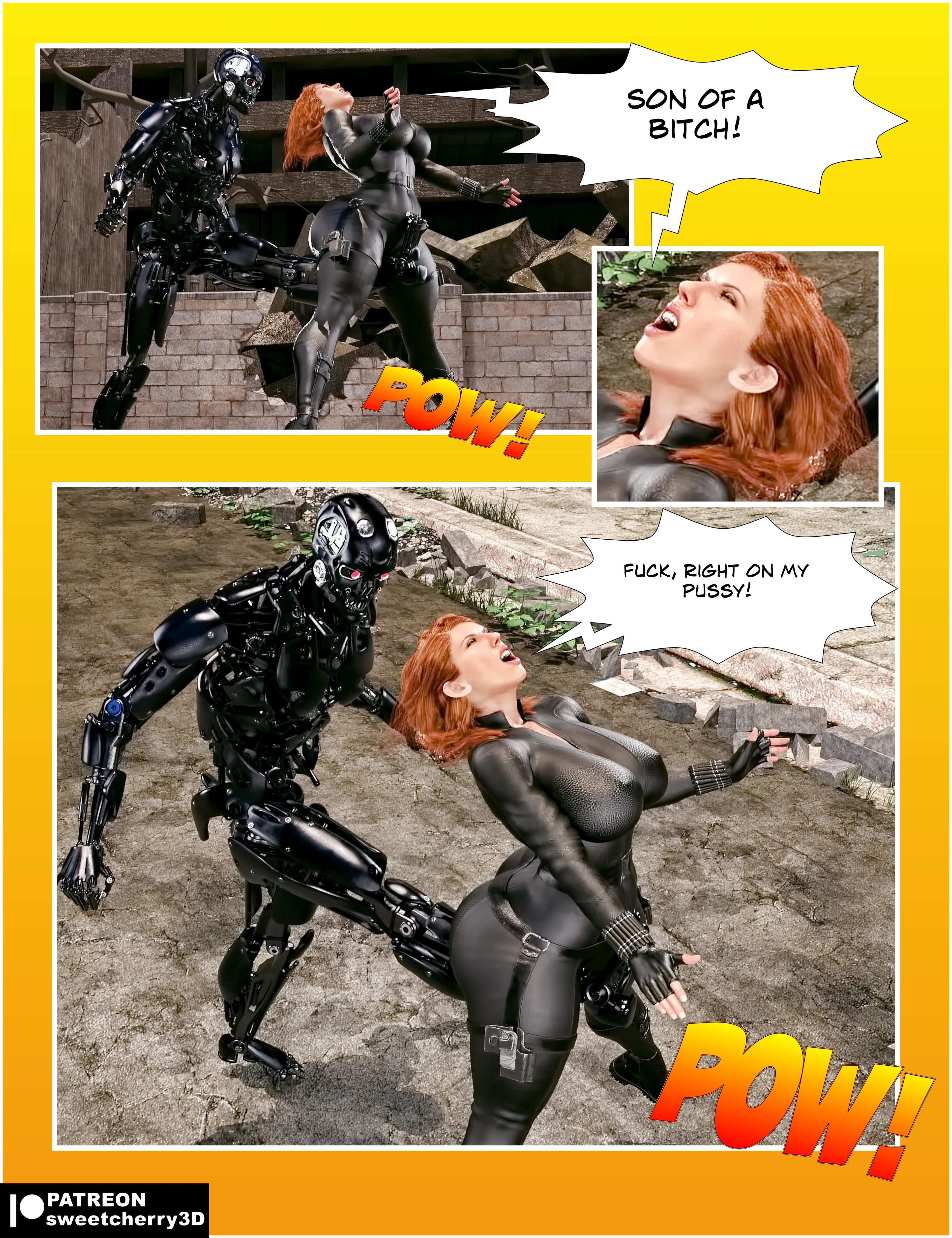 Black Widow (The Avengers) [MegaParodies] - Chapter 1 — Page 9