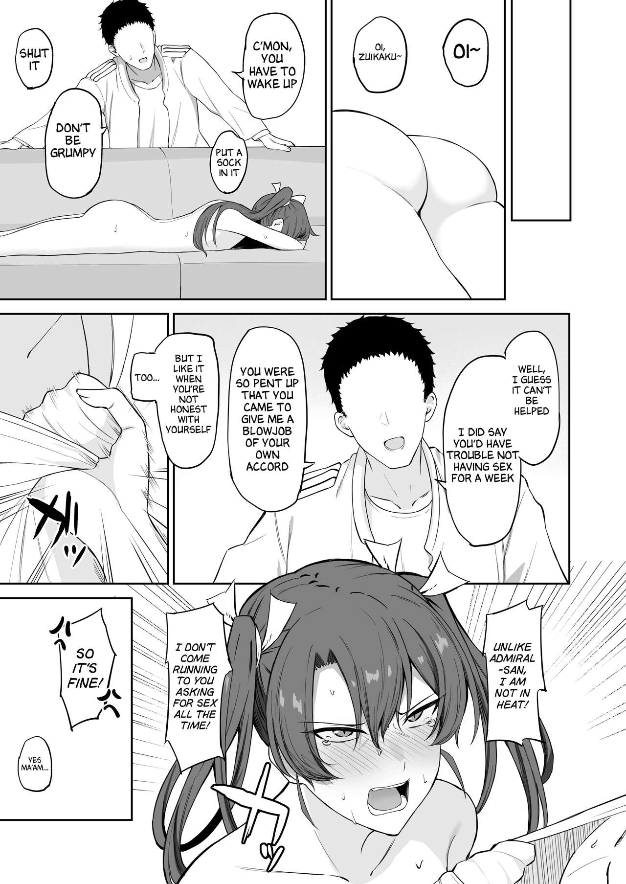 Crane In Heat (Kantai Collection -KanColle-) [Takaman] - Chapter 1 — Page 28