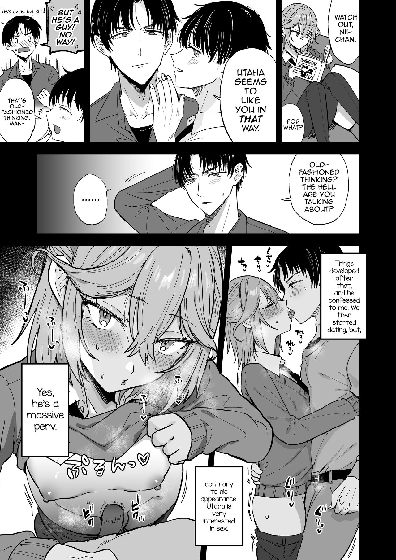 Slutty Female Boy Utaha-kun [Ainaryumu] - Chapter 1 — Page 4