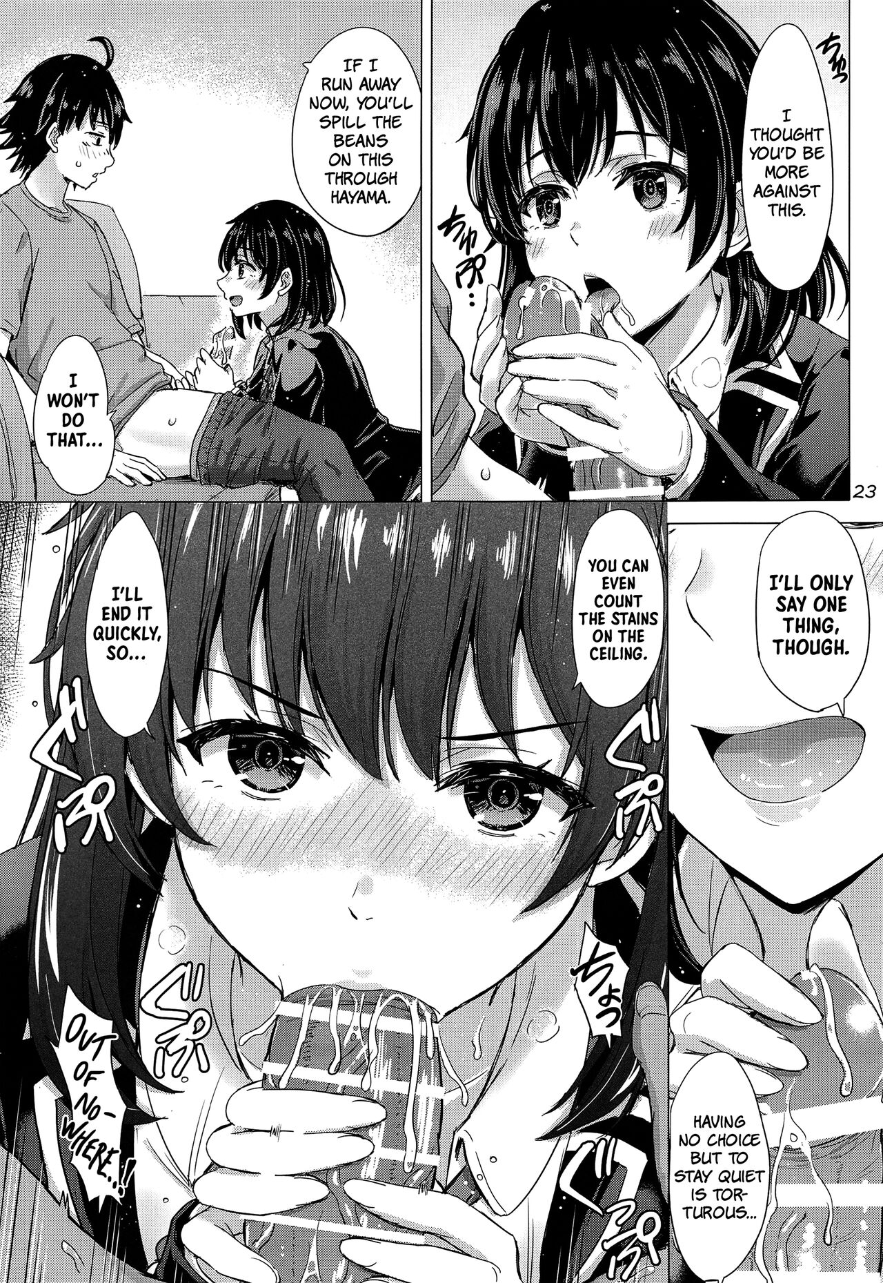 The Naughty Secrets of the Yukinoshita Sisters (Yahari Ore no Seishun Love Come wa Machigatteiru) [Inanaki Shiki] - Chapter 1 — Page 22