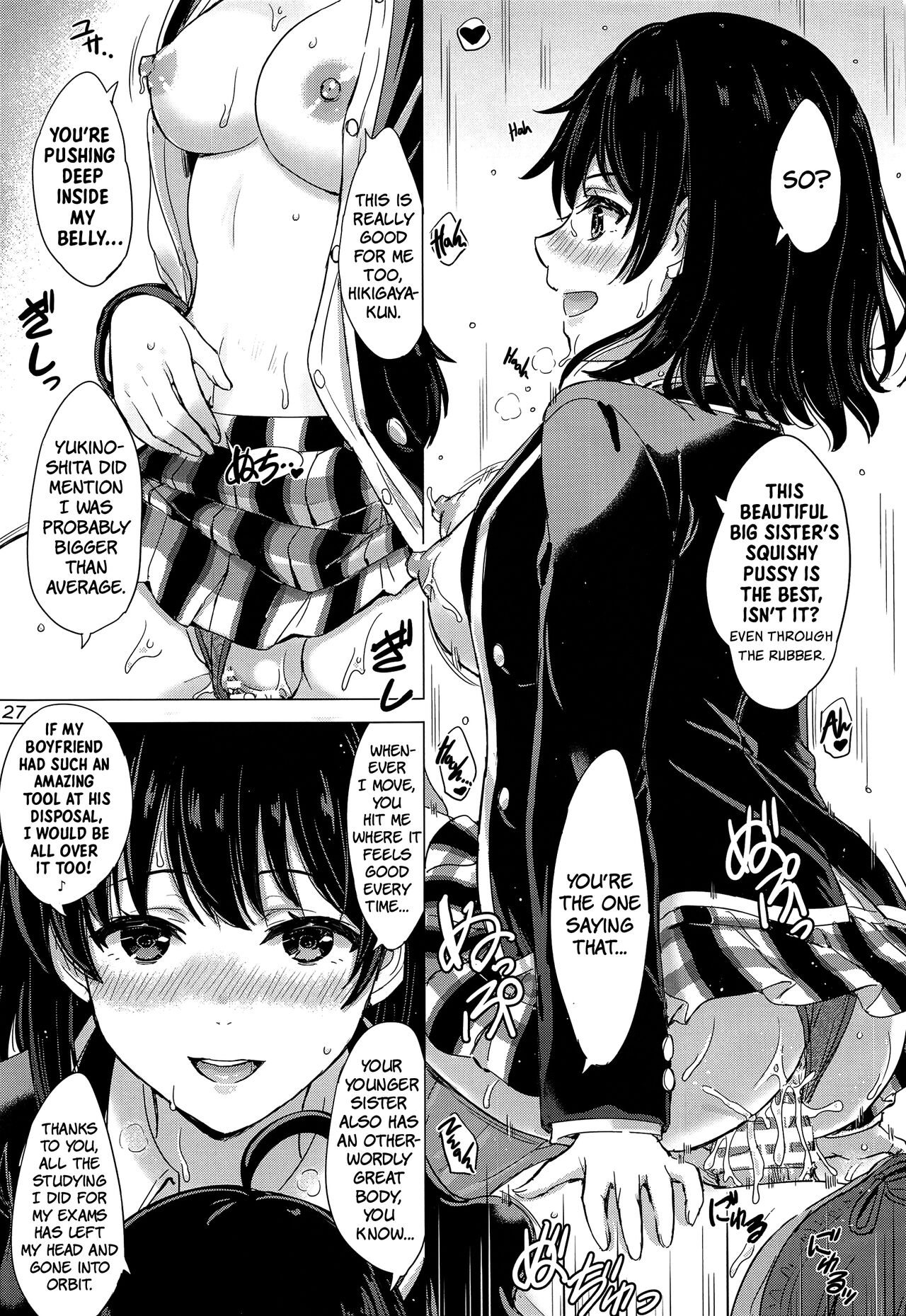 The Naughty Secrets of the Yukinoshita Sisters (Yahari Ore no Seishun Love Come wa Machigatteiru) [Inanaki Shiki] - Chapter 1 — Page 26