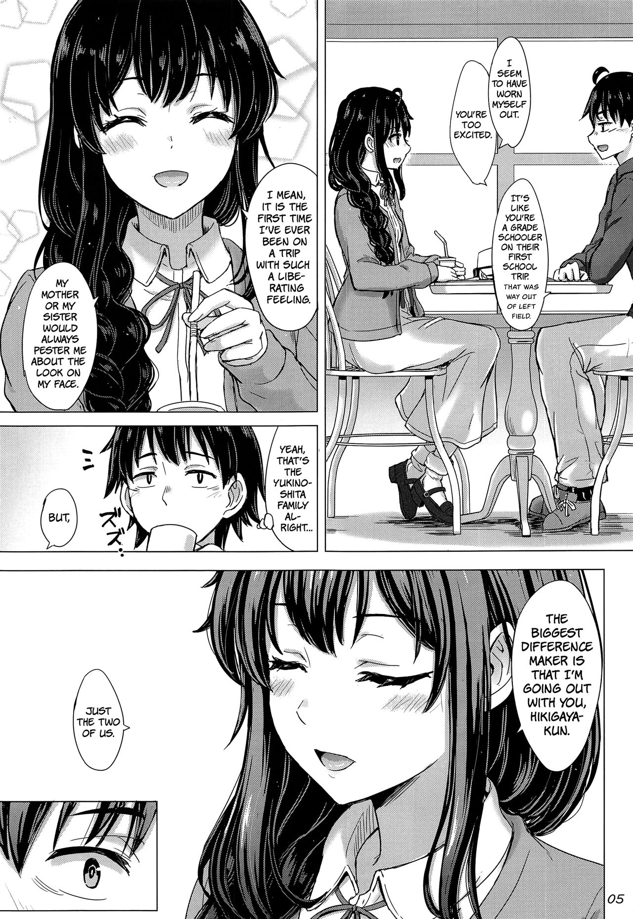 The Naughty Secrets of the Yukinoshita Sisters (Yahari Ore no Seishun Love Come wa Machigatteiru) [Inanaki Shiki] - Chapter 1 — Page 4