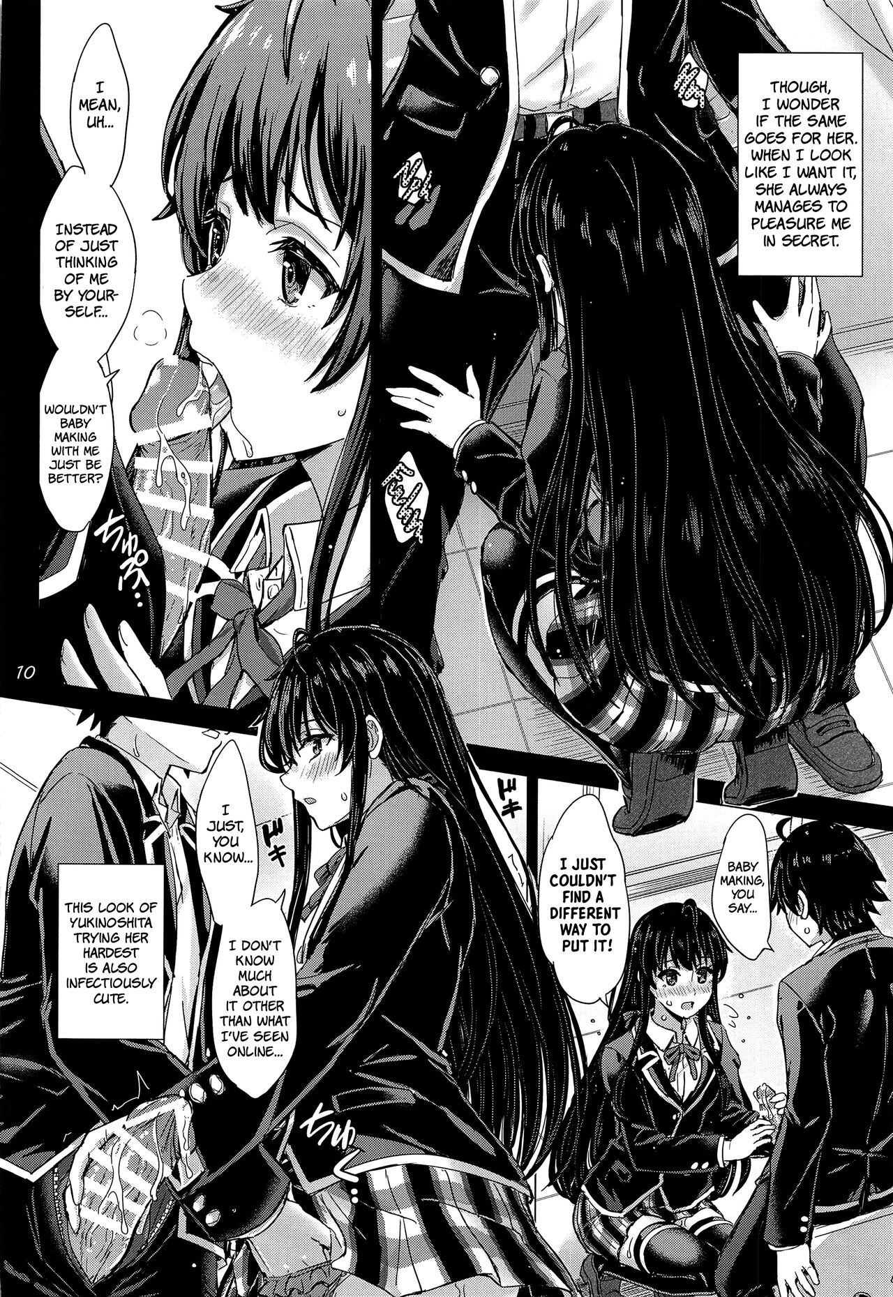 The Naughty Secrets of the Yukinoshita Sisters (Yahari Ore no Seishun Love Come wa Machigatteiru) [Inanaki Shiki] - Chapter 1 — Page 9