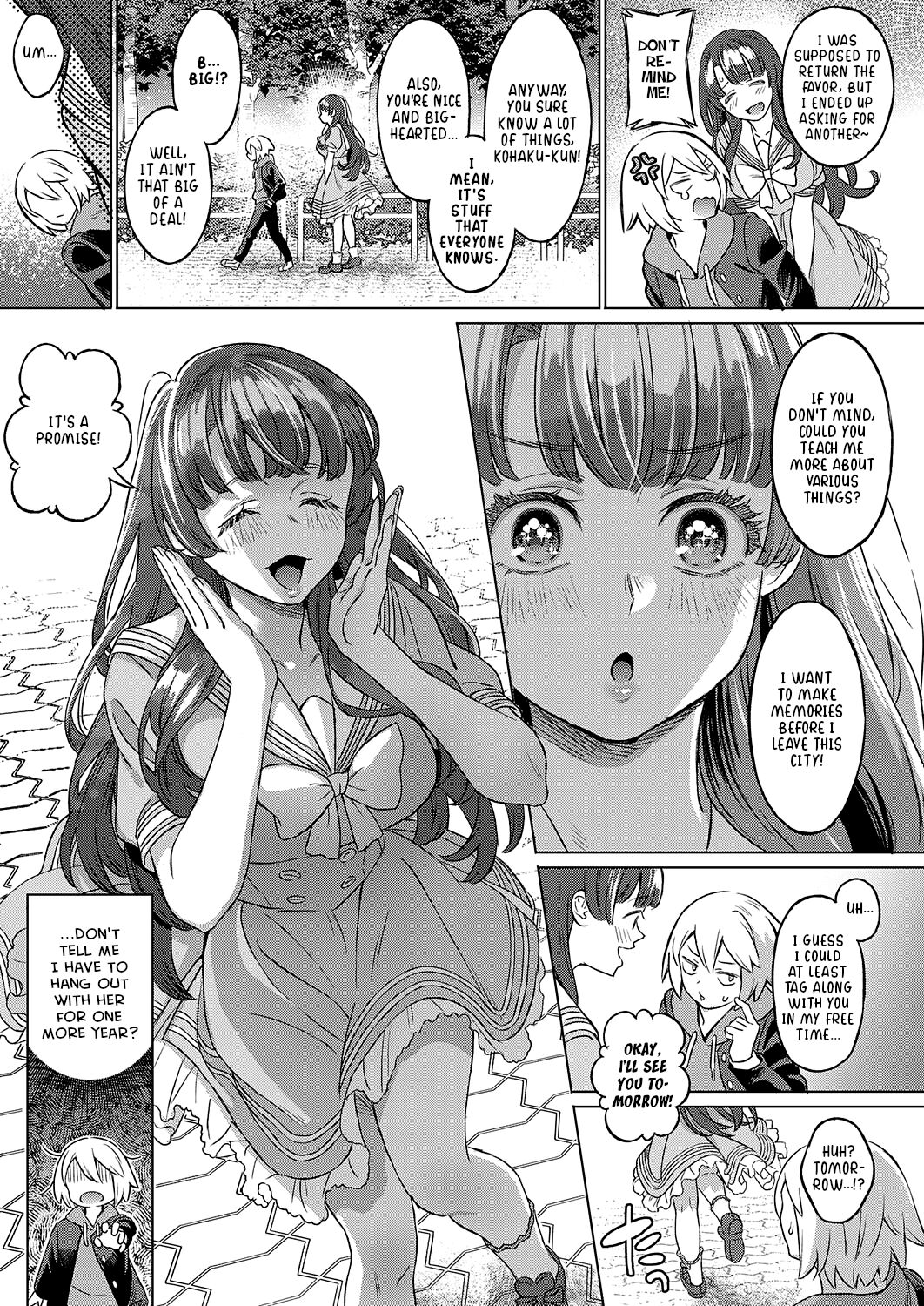 Amber Town, The Season With Cherry Blossoms [Miyama] - Chapter 1 — Page 7