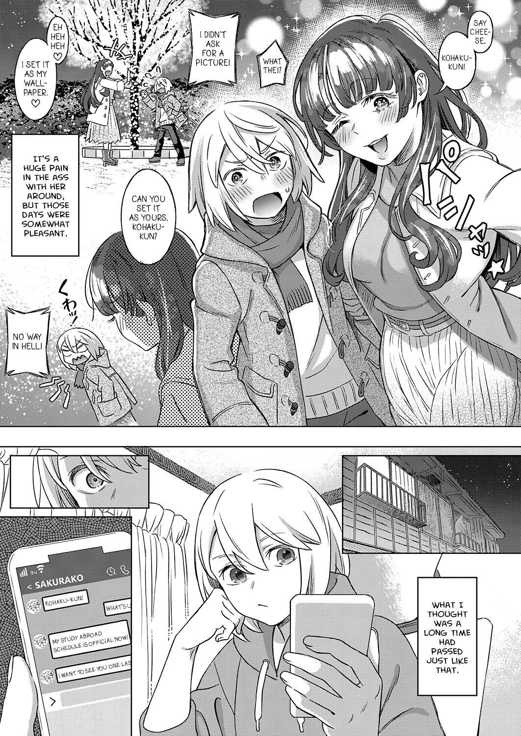 Amber Town, The Season With Cherry Blossoms [Miyama] - Chapter 1 — Page 9
