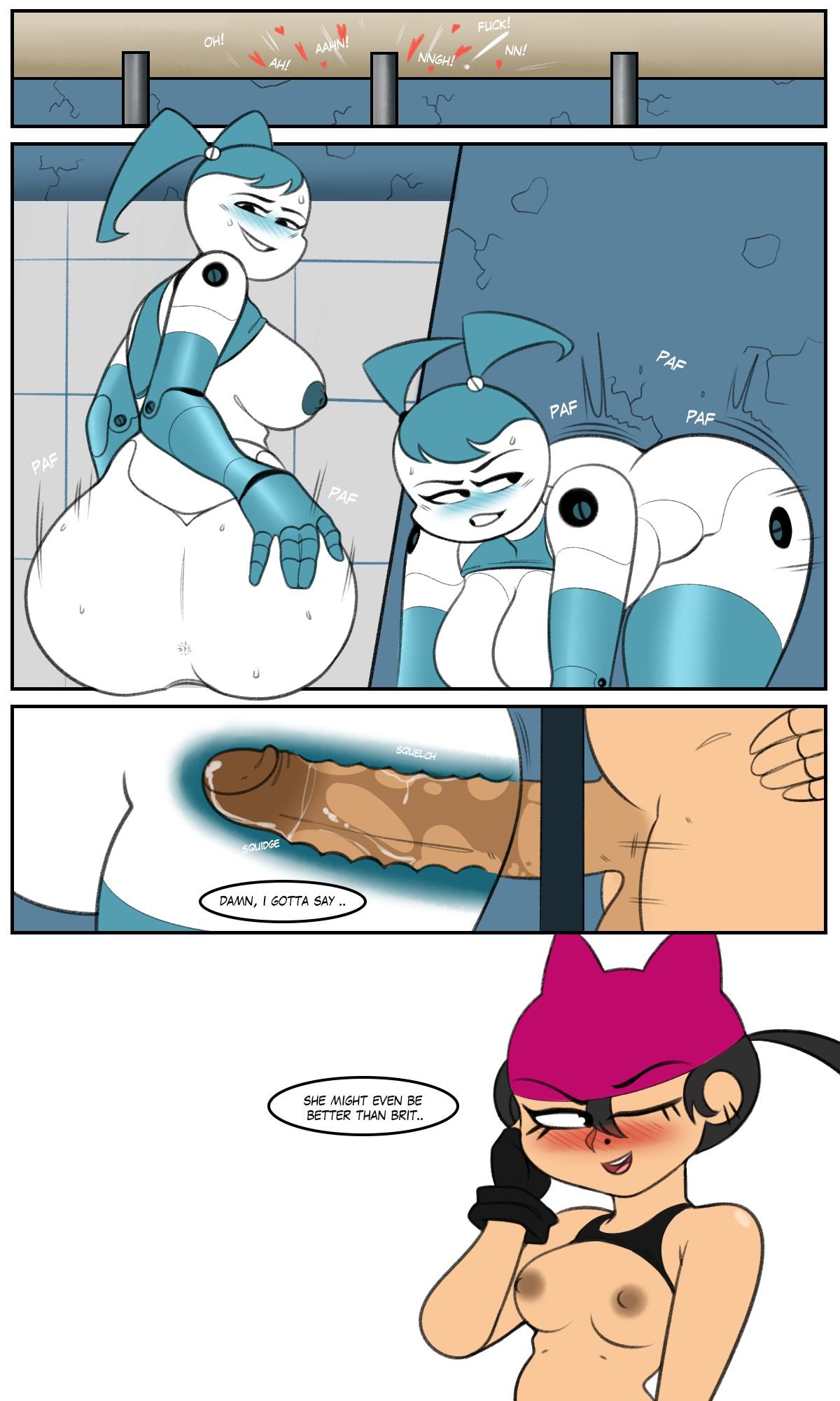 XJ-9 and the Glory Hole (My Life As A Teenage Robot) [Zetaskully] - Chapter 1 — Page 7