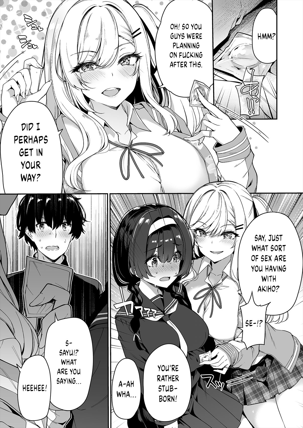 A story about a Yin-Yang couple doing SEX training with Yang gals [Kazakura] - Chapter 1 — Page 6