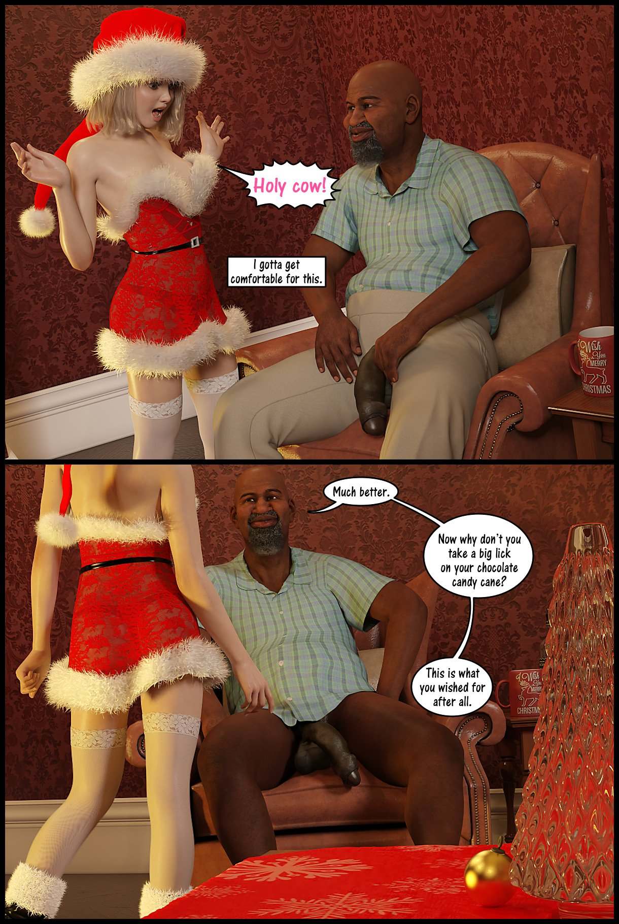 Violet’s Very Merry Christmas [DarkLord] - Chapter 1 — Page 10