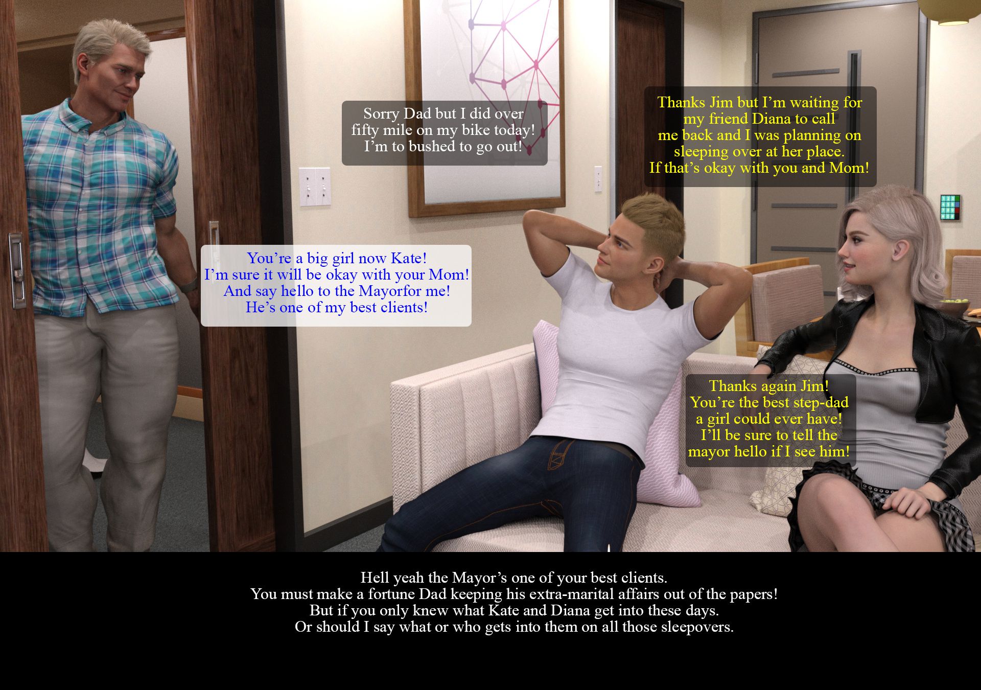 Lust Predators – The Morgan Family Saga [Real-Deal 3D] - Chapter 1 — Page 15