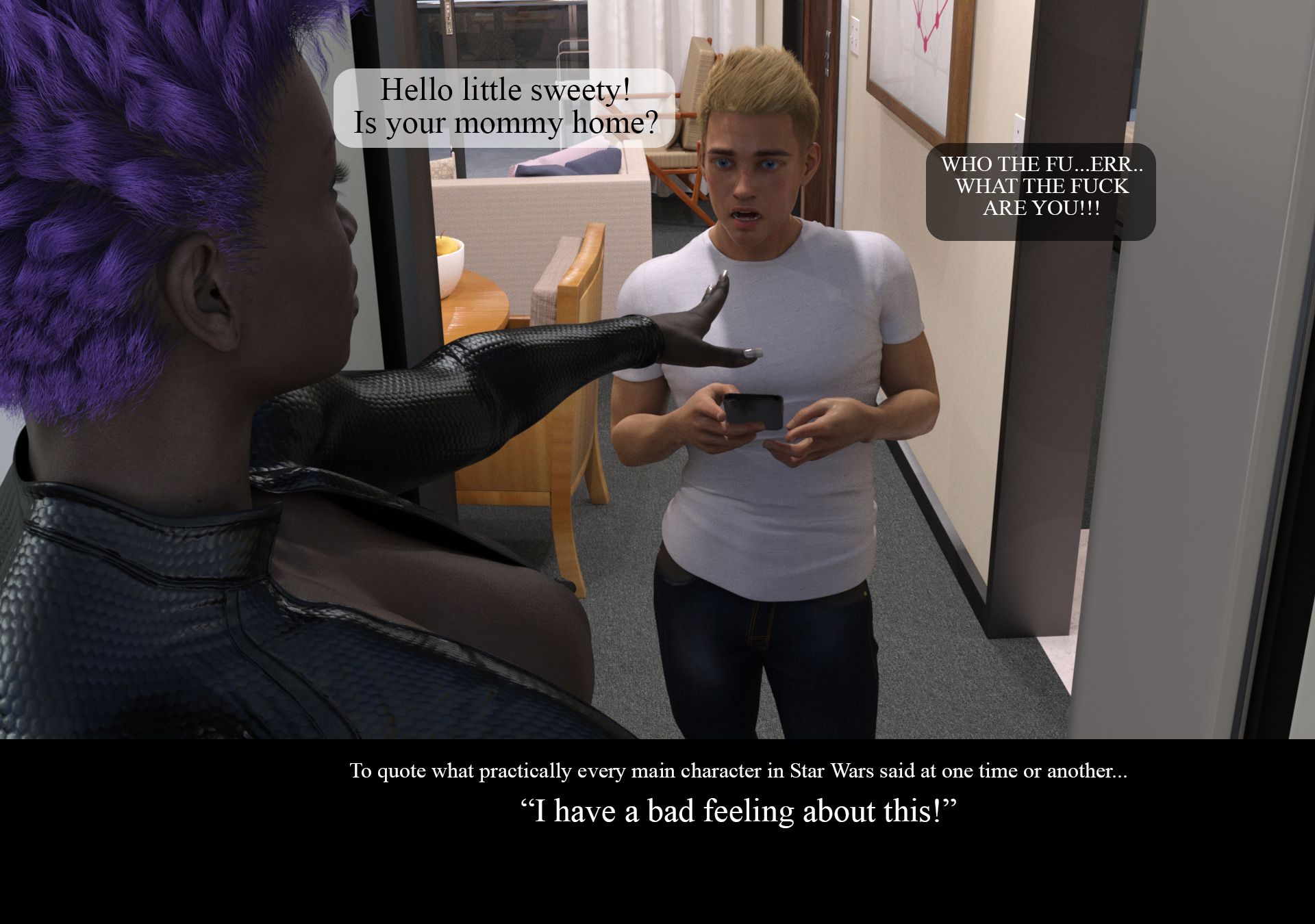 Lust Predators – The Morgan Family Saga [Real-Deal 3D] - Chapter 1 — Page 44