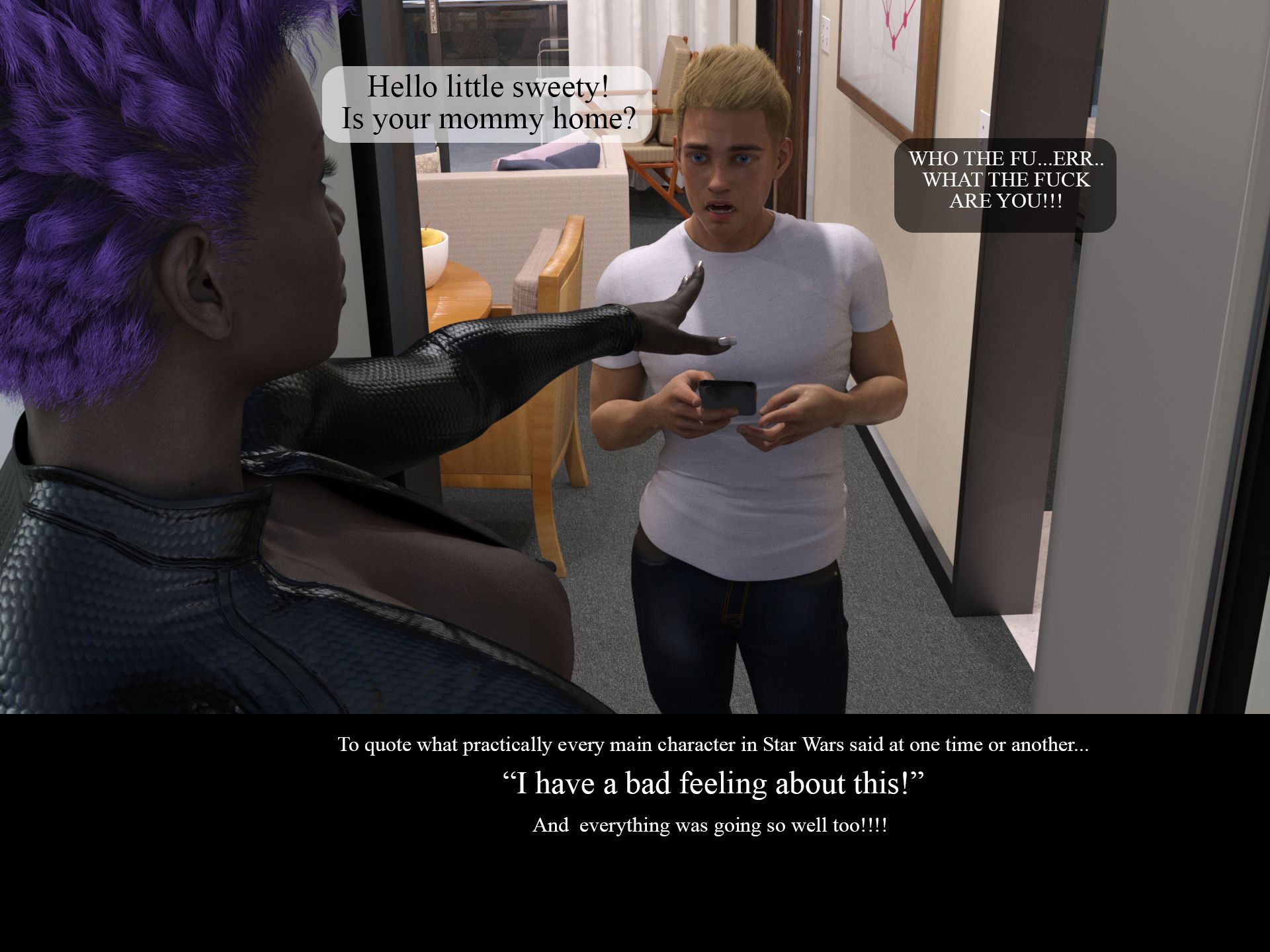 Lust Predators – The Morgan Family Saga [Real-Deal 3D] - Chapter 1 — Page 45
