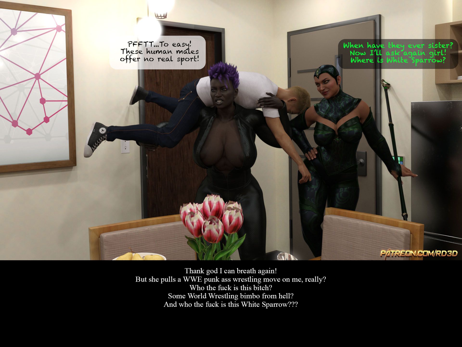 Lust Predators – The Morgan Family Saga [Real-Deal 3D] - Chapter 1 — Page 48
