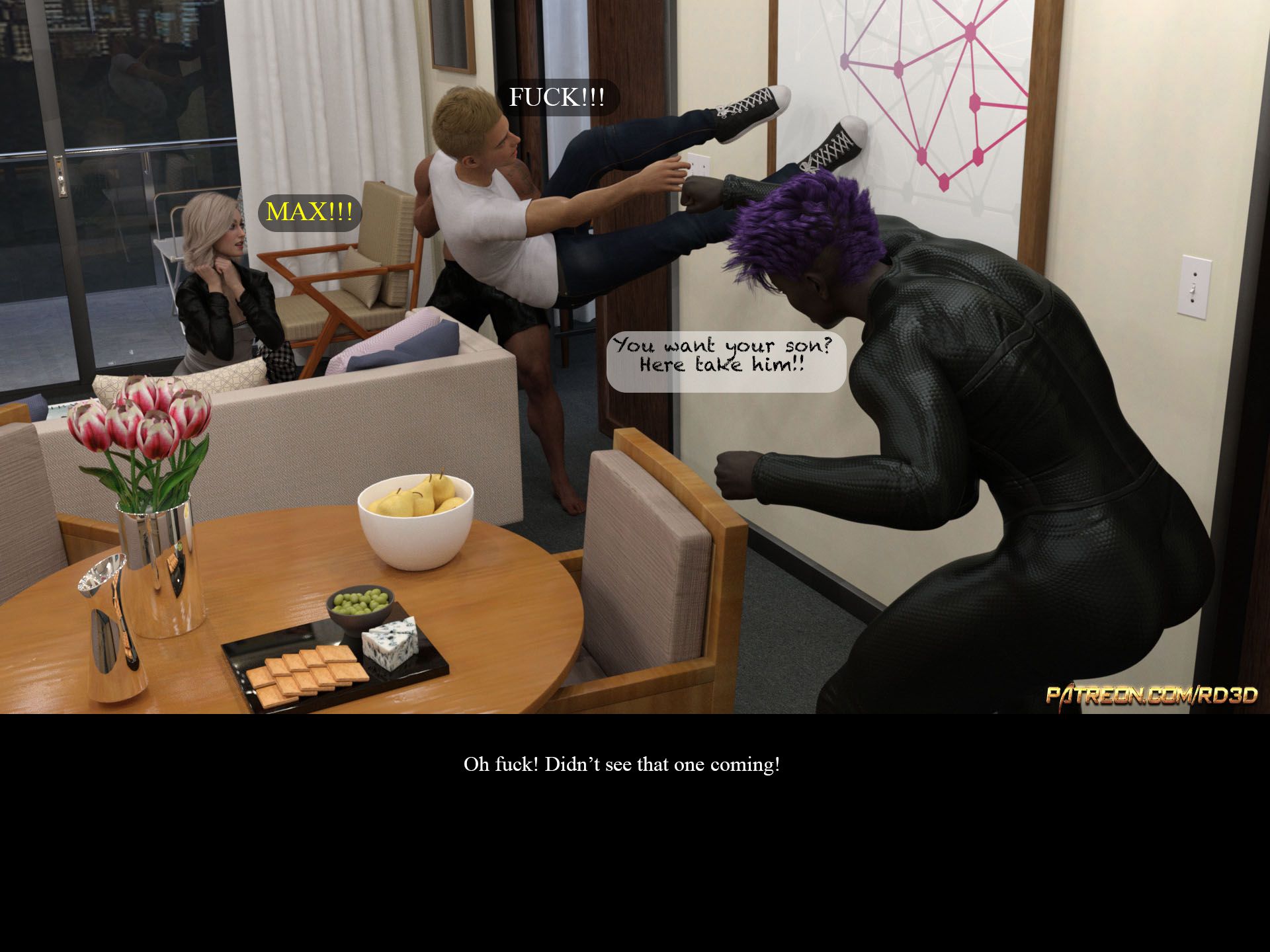Lust Predators – The Morgan Family Saga [Real-Deal 3D] - Chapter 1 — Page 54