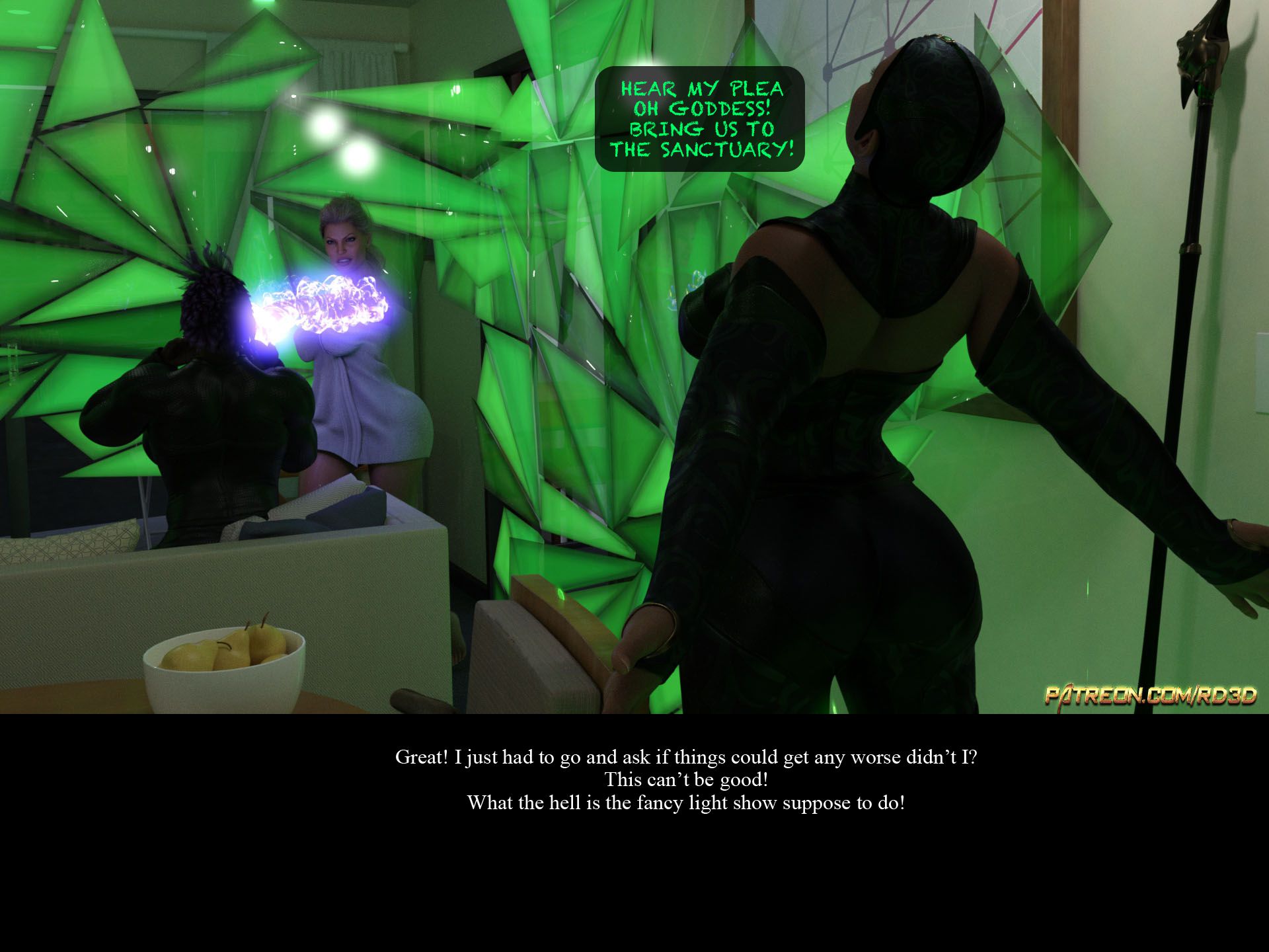 Lust Predators – The Morgan Family Saga [Real-Deal 3D] - Chapter 1 — Page 62