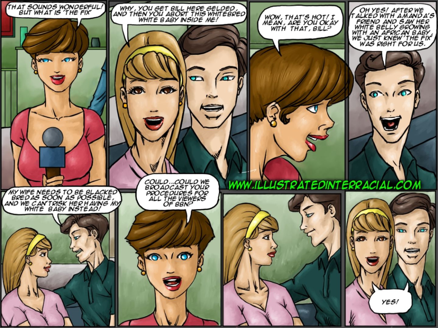 BBN [IllustratedInterracial] - Chapter 4 — Page 9