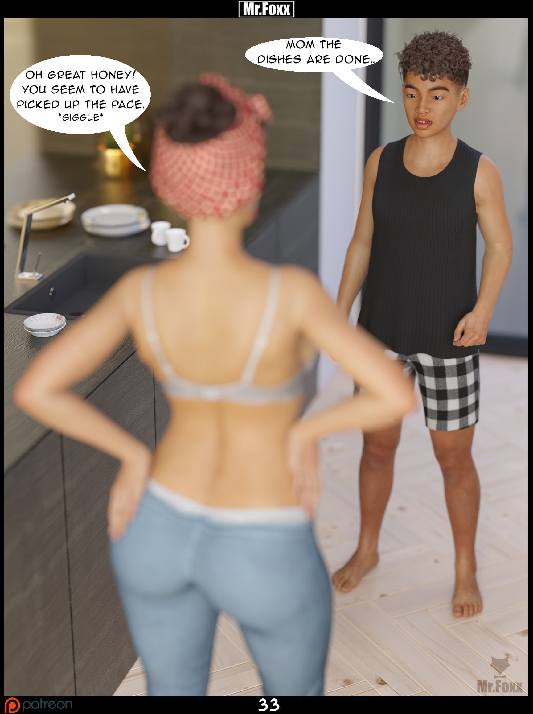 Chore Day [Mr.FOXX] - Chapter 1 — Page 34