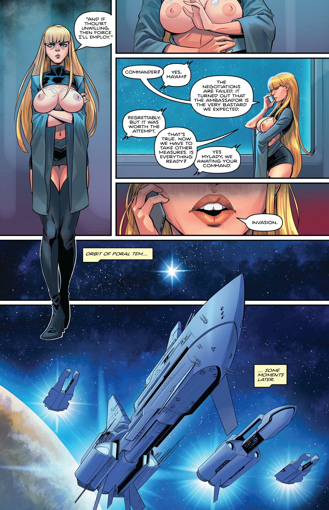 Sia’s Ways Of Diplomacy [Garth Graham | Temporal Wolf] - Chapter 1 — Page 6