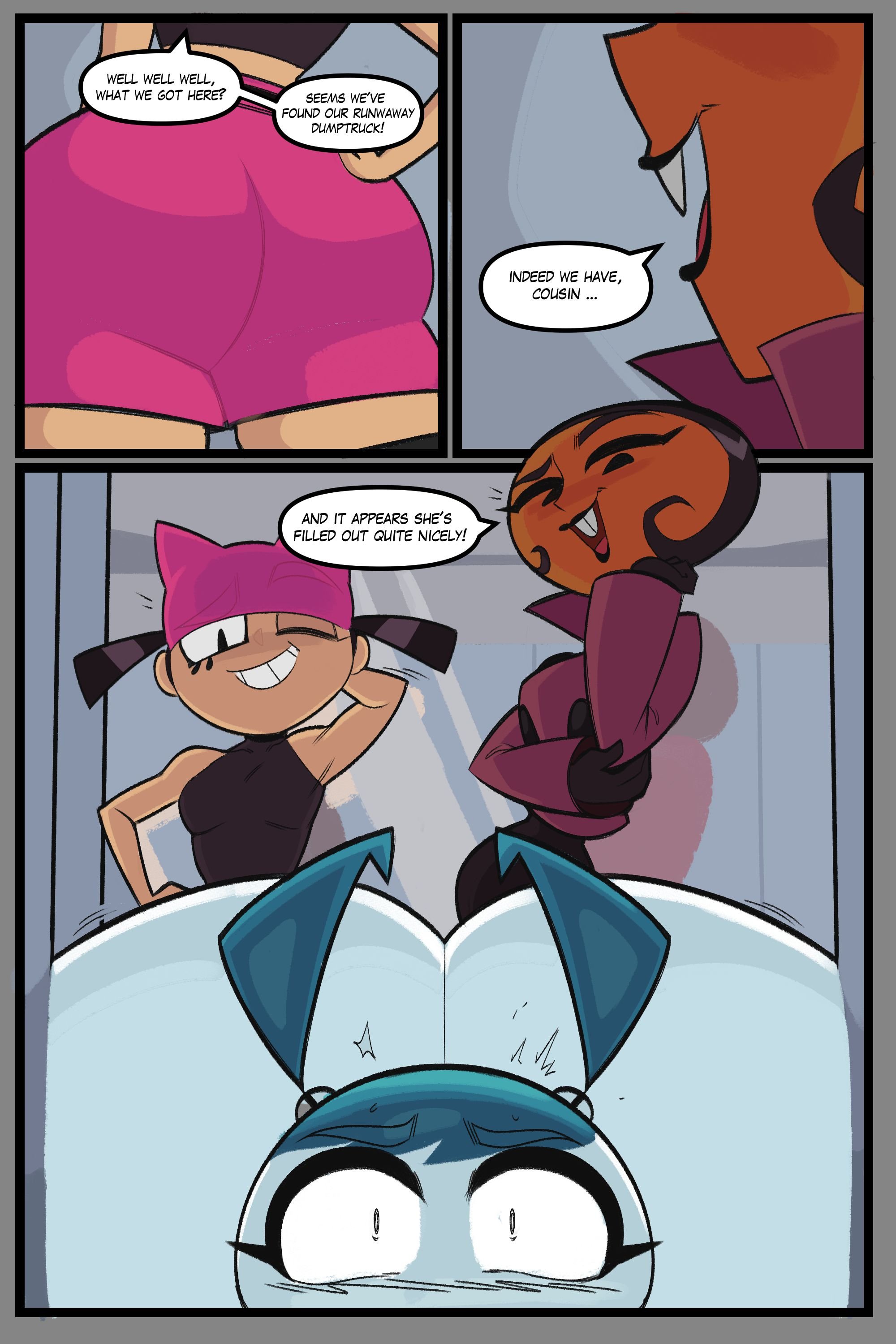 Hacked (My Life As A Teenage Robot) [Zetaskully] - Chapter 1 — Page 14