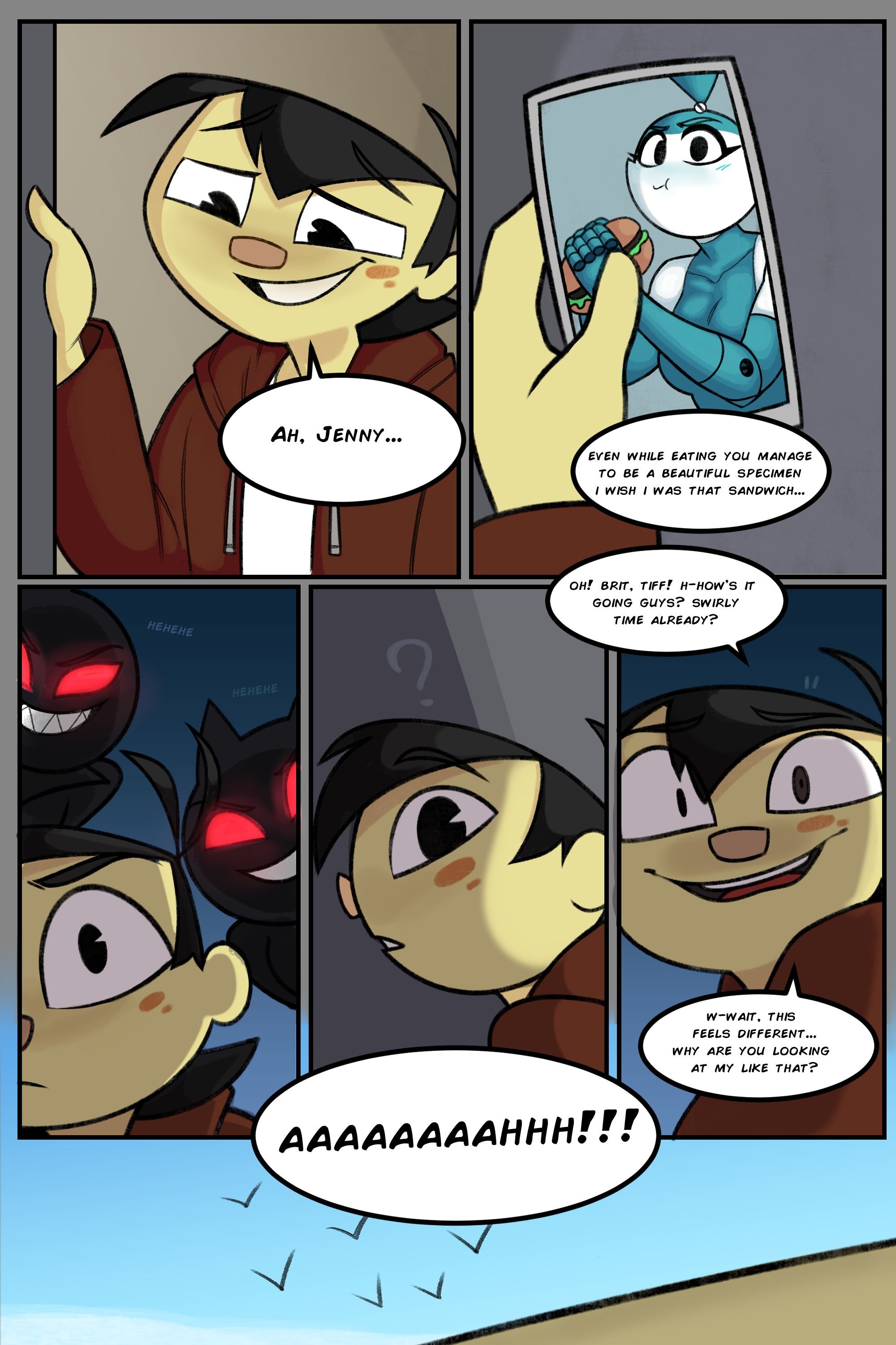 Hacked (My Life As A Teenage Robot) [Zetaskully] - Chapter 1 — Page 6