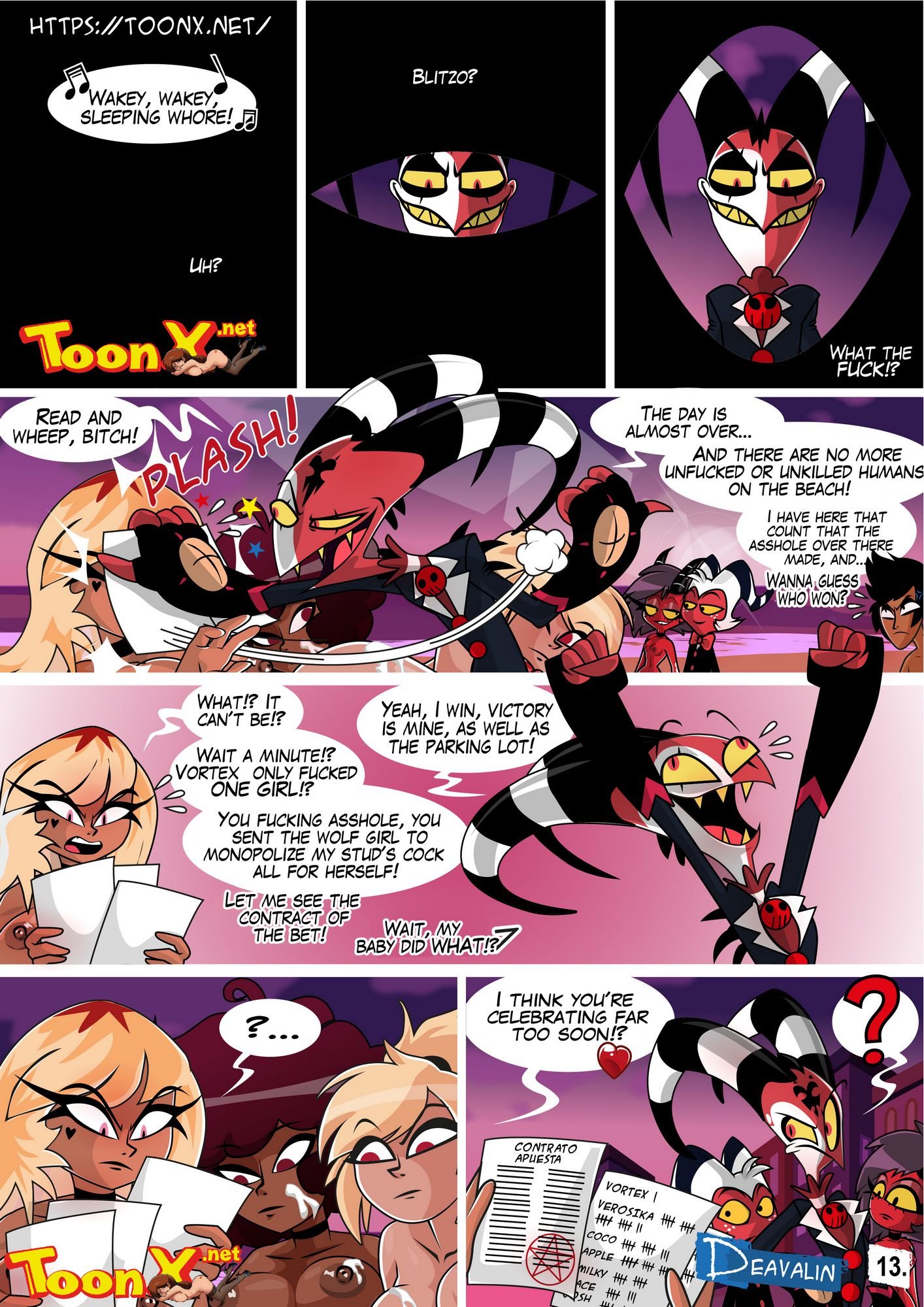 Helluva Boss Verosika! (Helluva Boss) [Deavalin] - Chapter 1 — Page 15
