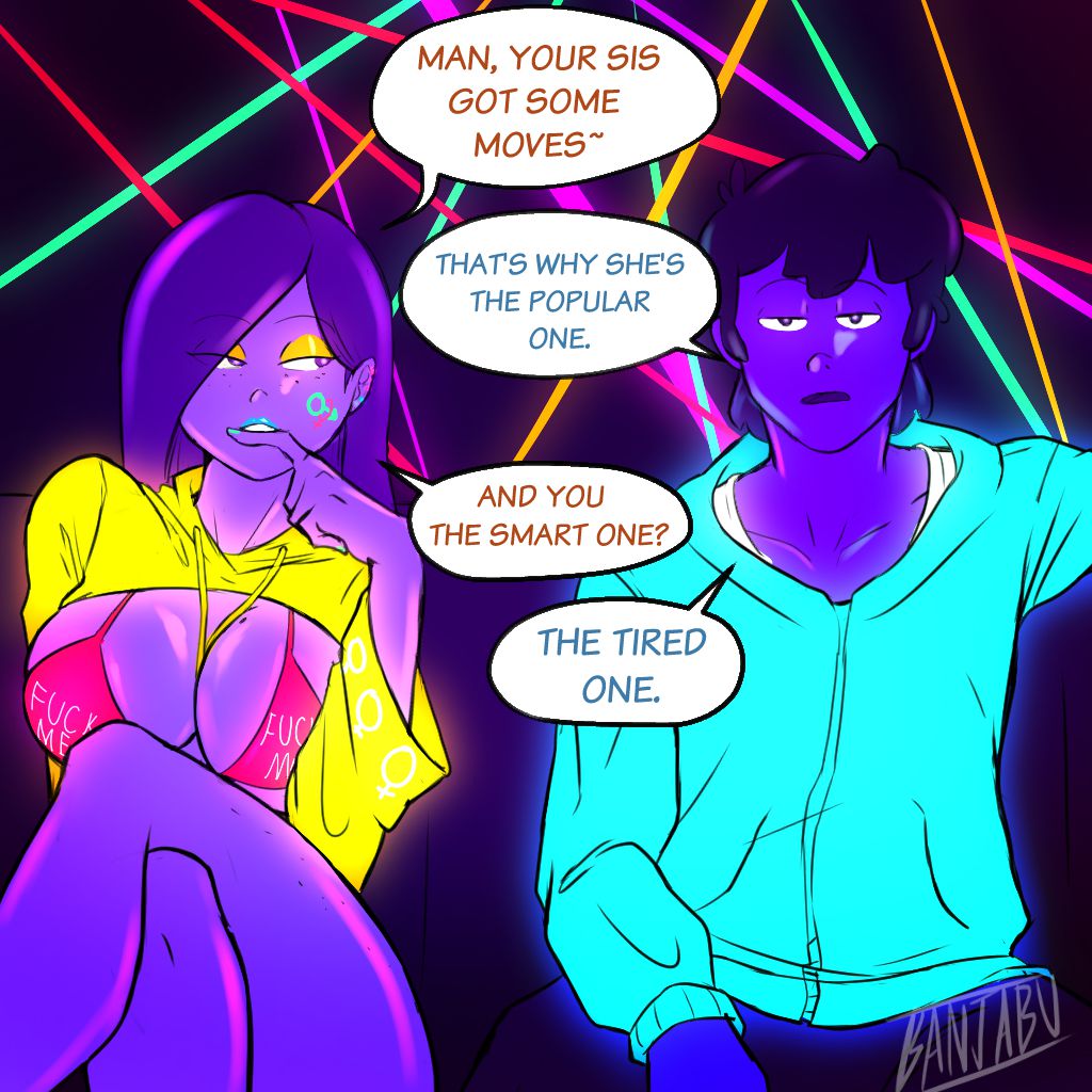 Neon Party (Gravity Falls) [Banjabu] - Chapter 1 — Page 5