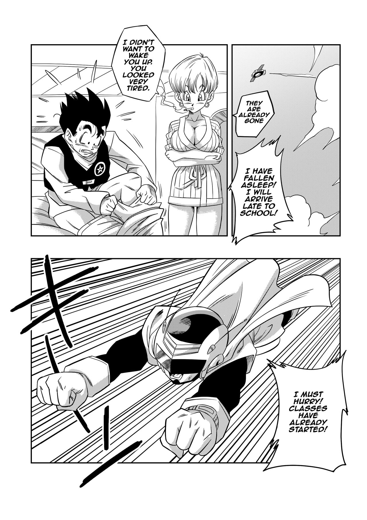 Love Triangle Z (Dragon Ball Z) [Yamamoto] - Chapter 4 — Page 36