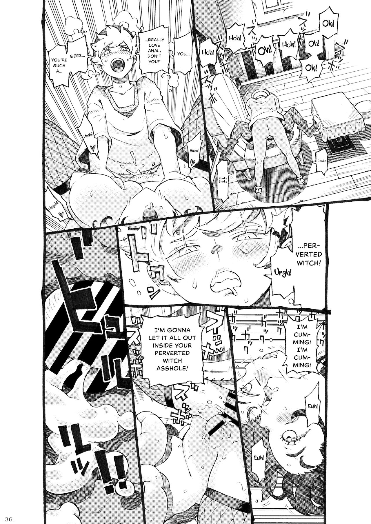 The Witch Ended Up… [Nishi Yoshiyuki] - Chapter 3 — Page 36