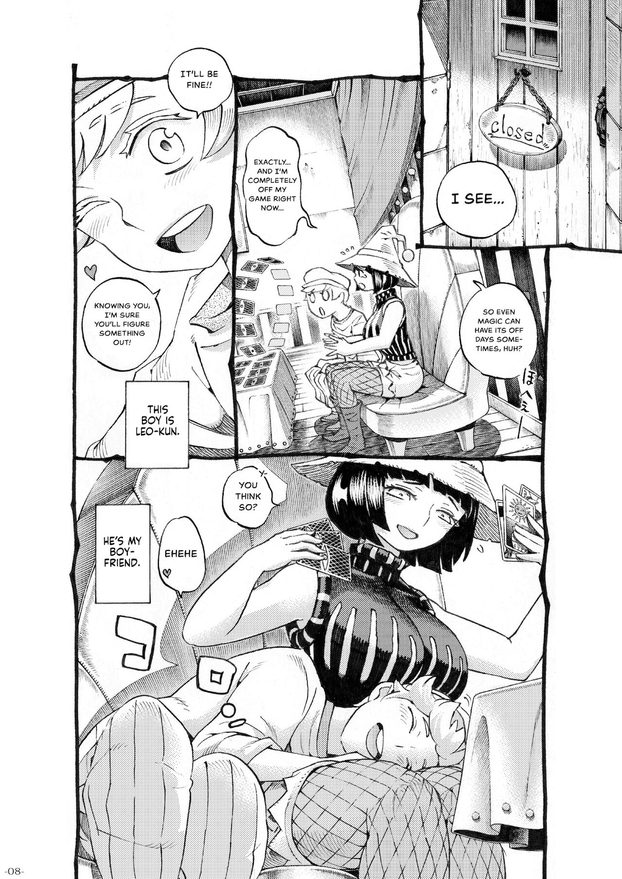 The Witch Ended Up… [Nishi Yoshiyuki] - Chapter 3 — Page 8