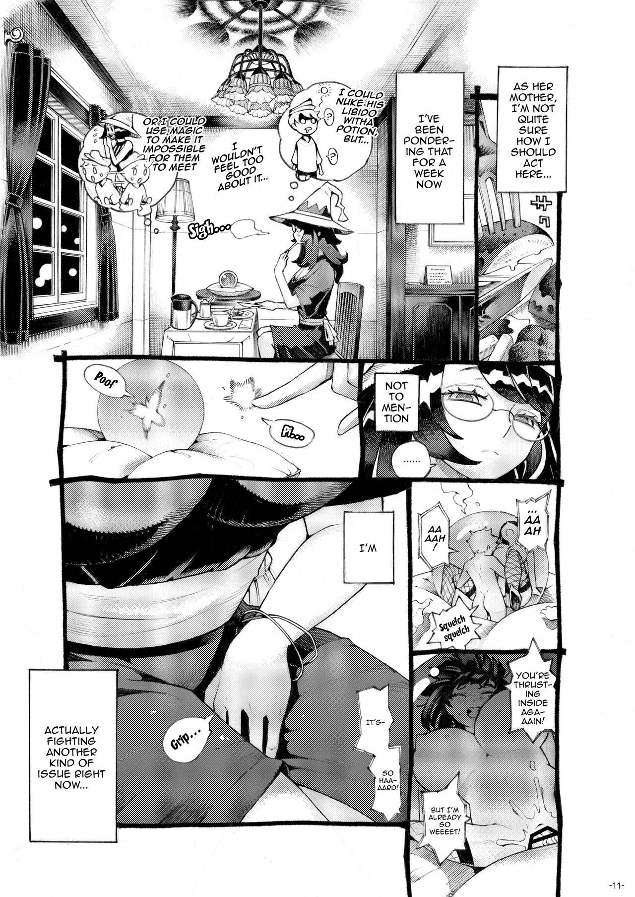 The Witch Ended Up… [Nishi Yoshiyuki] - Chapter 4 — Page 10
