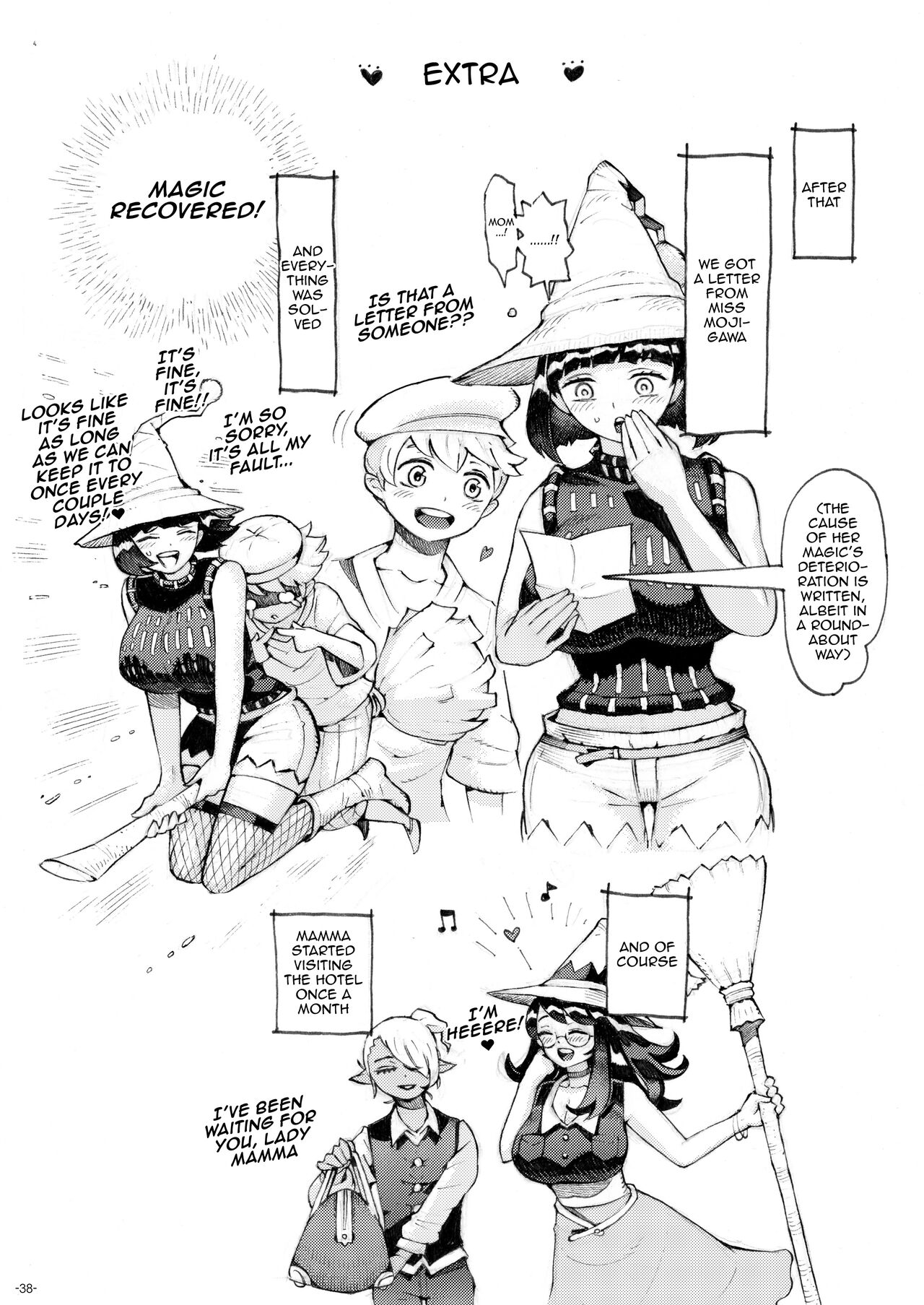 The Witch Ended Up… [Nishi Yoshiyuki] - Chapter 4 — Page 37