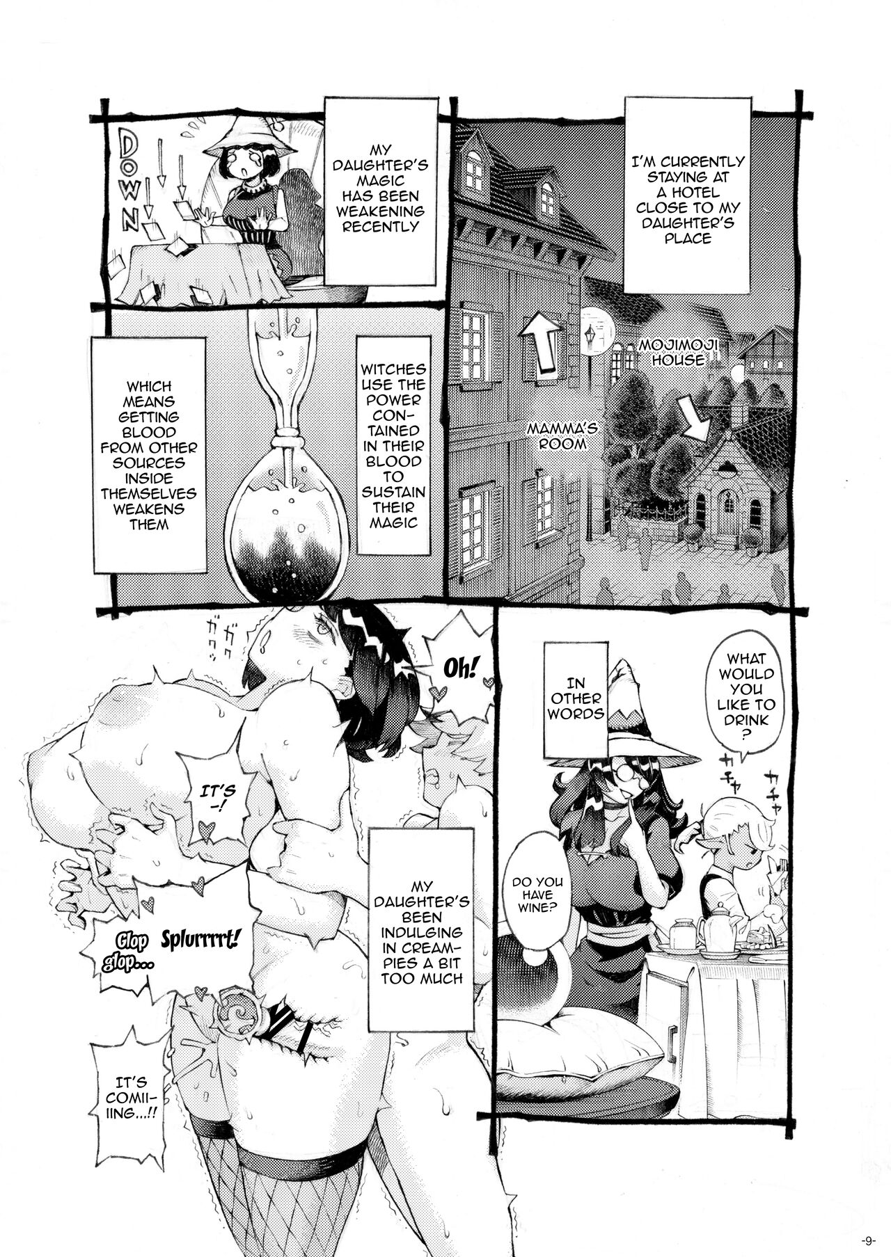 The Witch Ended Up… [Nishi Yoshiyuki] - Chapter 4 — Page 8