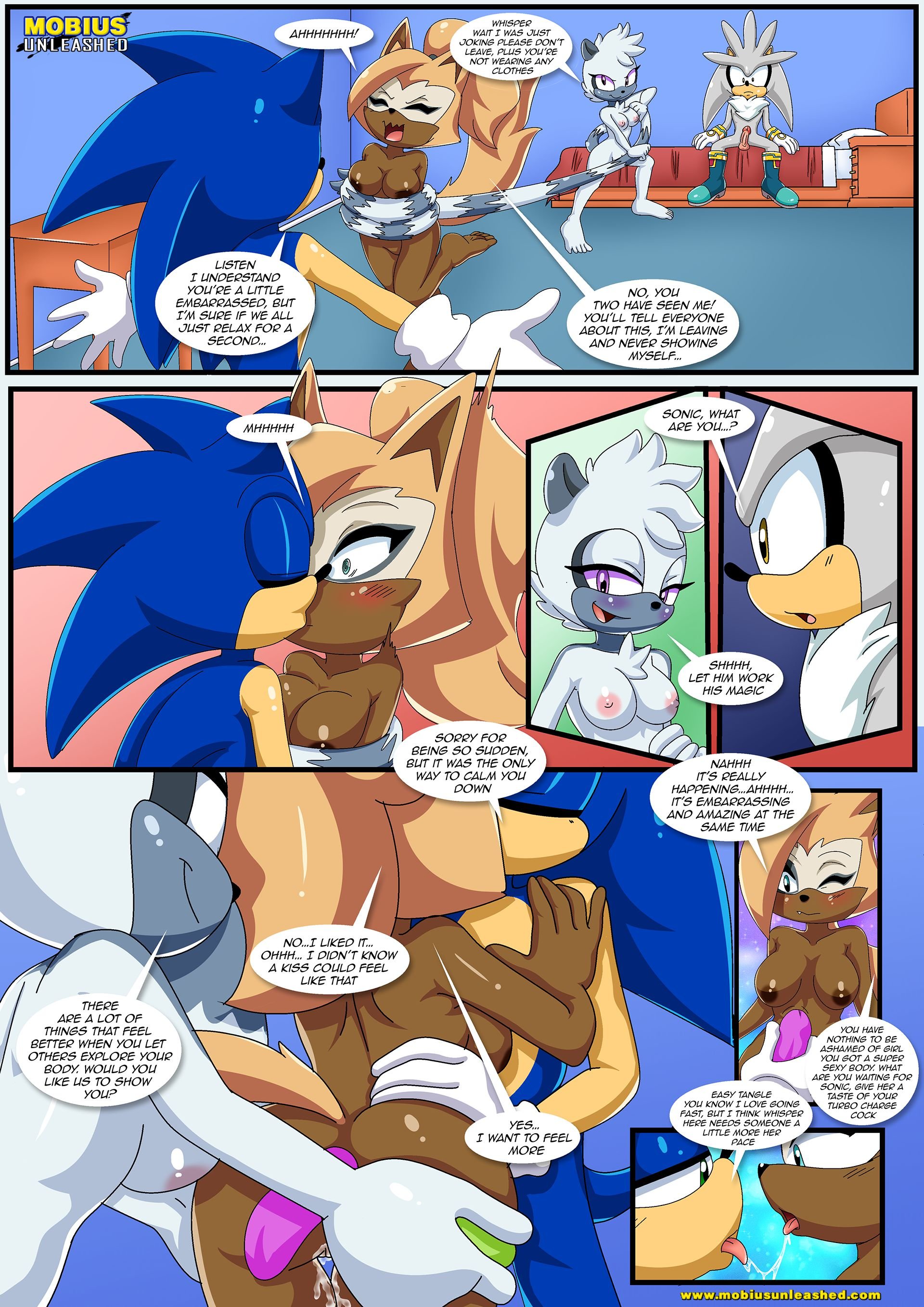 Whispered Moans (Sonic the Hedgehog) [Palcomix] - Chapter 1 — Page 10