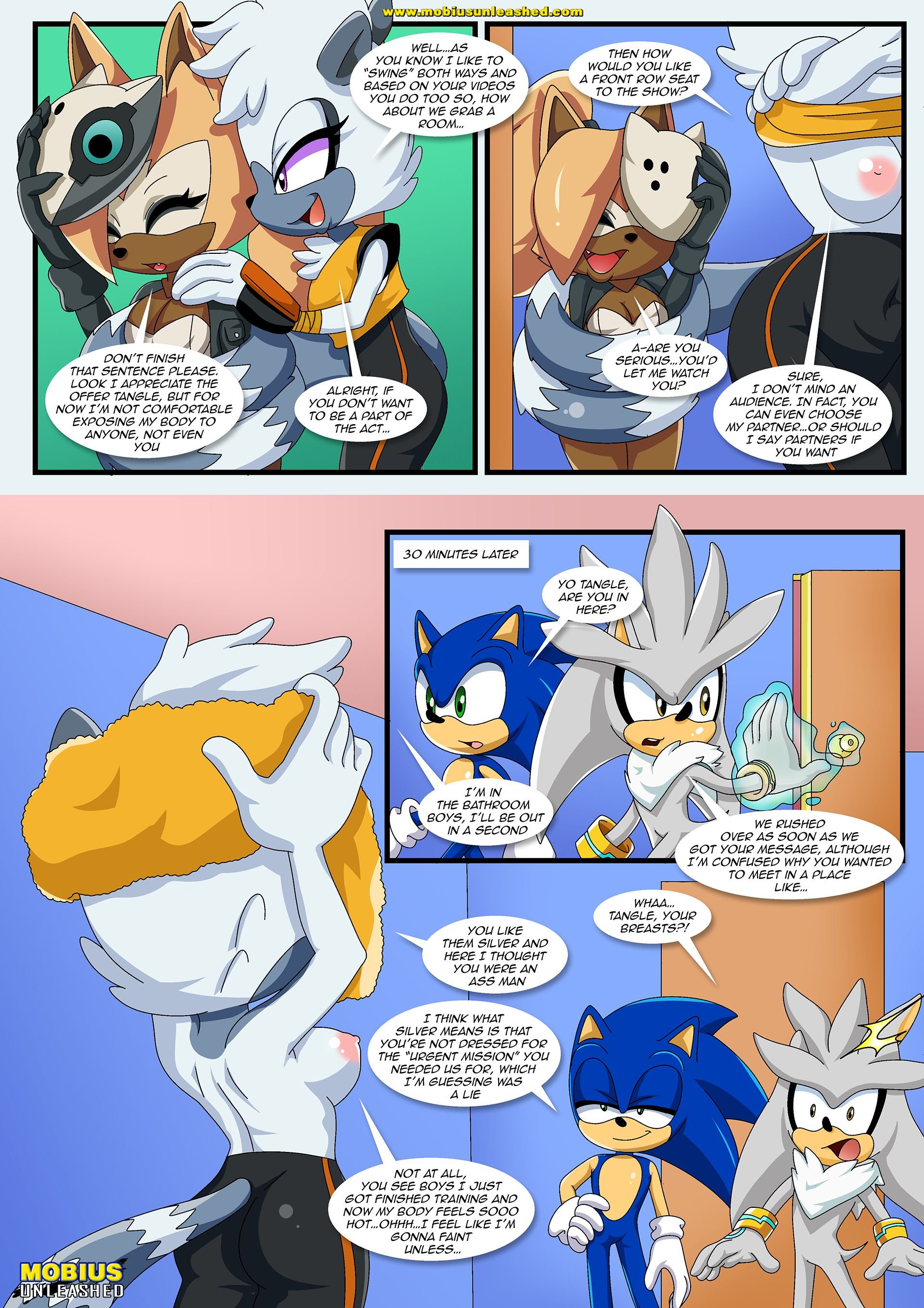 Whispered Moans (Sonic the Hedgehog) [Palcomix] - Chapter 1 — Page 4