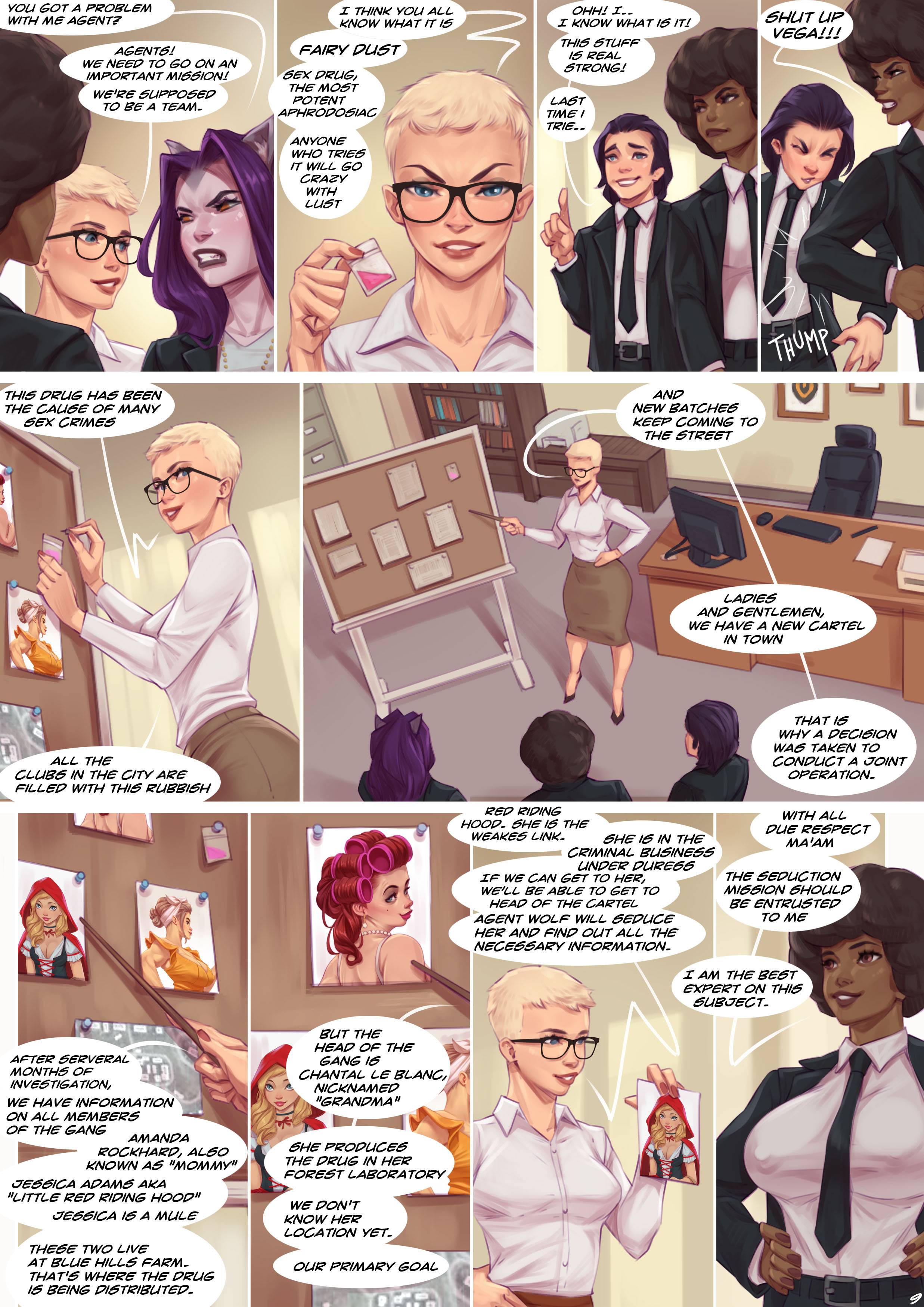 Red Hot Riding Hood [Rino99] - Chapter 1.2 — Page 10