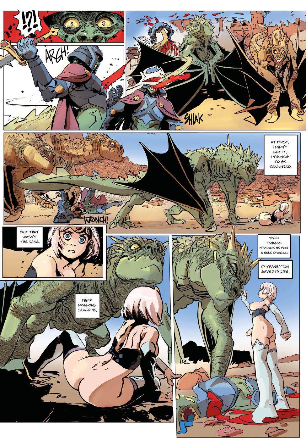 Dragon And A Half [JJFrenchie] - Chapter 1 — Page 23