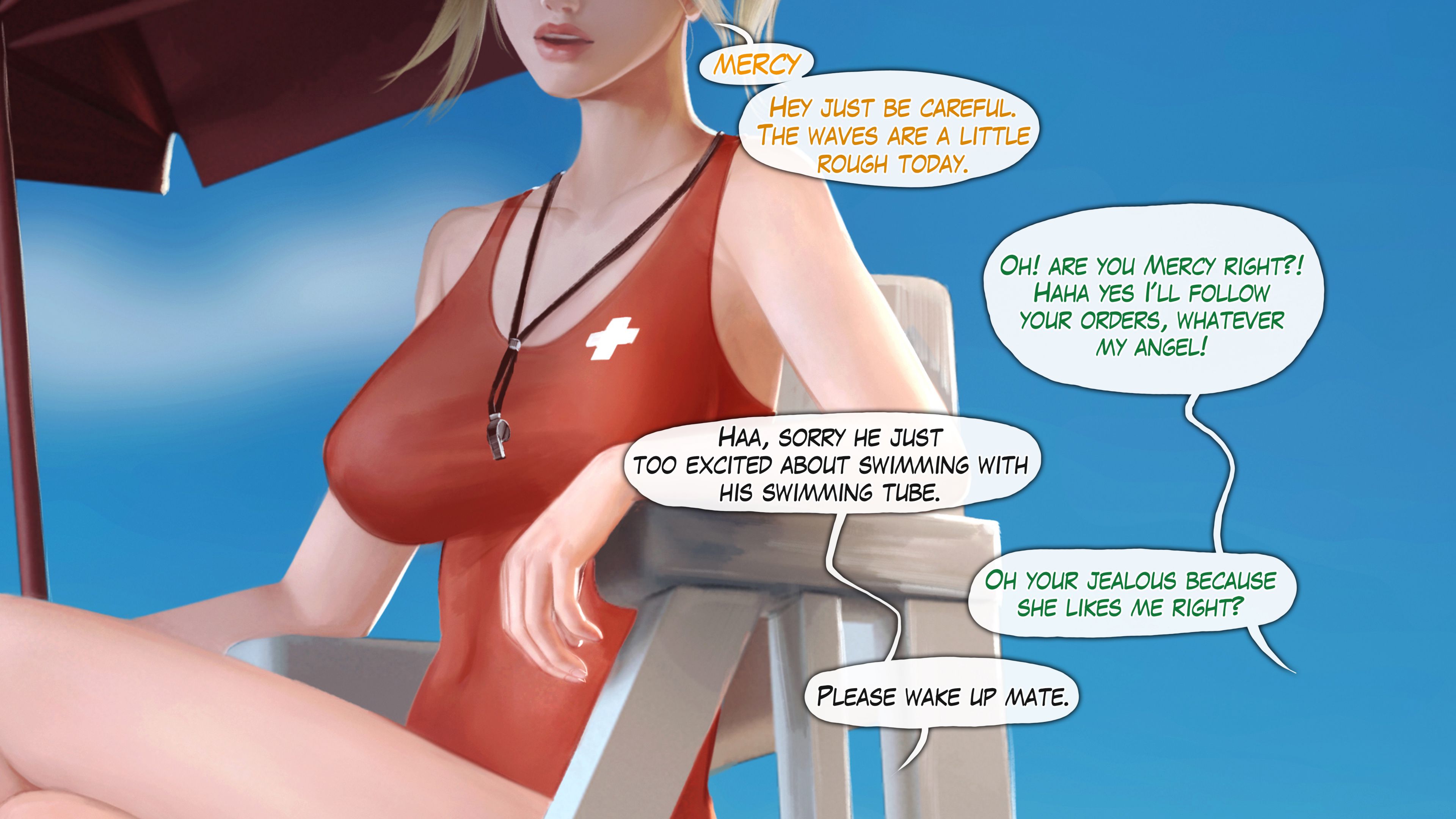 Wholesome (Overwatch) [Firolian] - Chapter 1.1 — Page 4