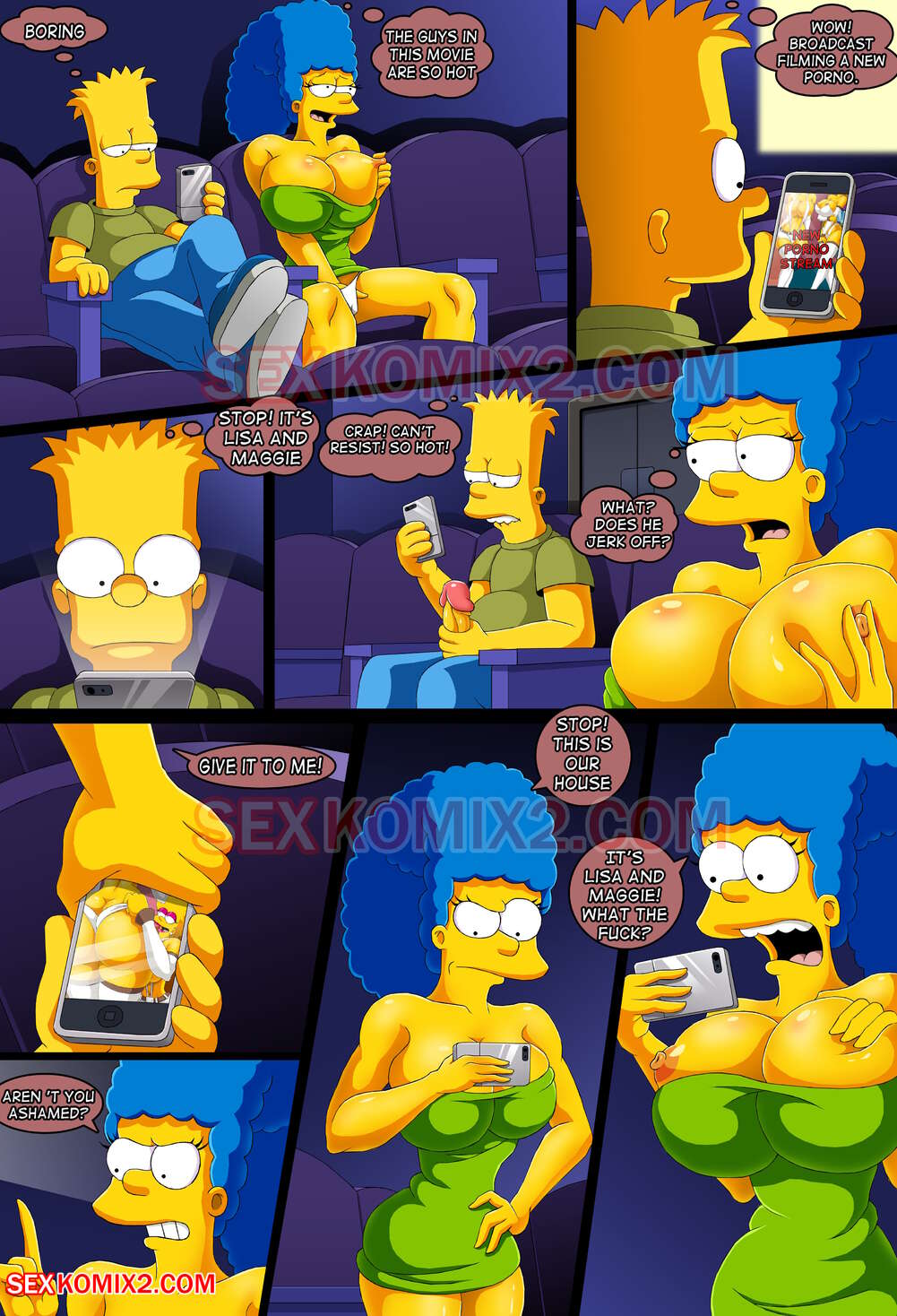 To the planet Orgasmo (The Simpsons) [SexKomix] - Chapter 1 — Page 11