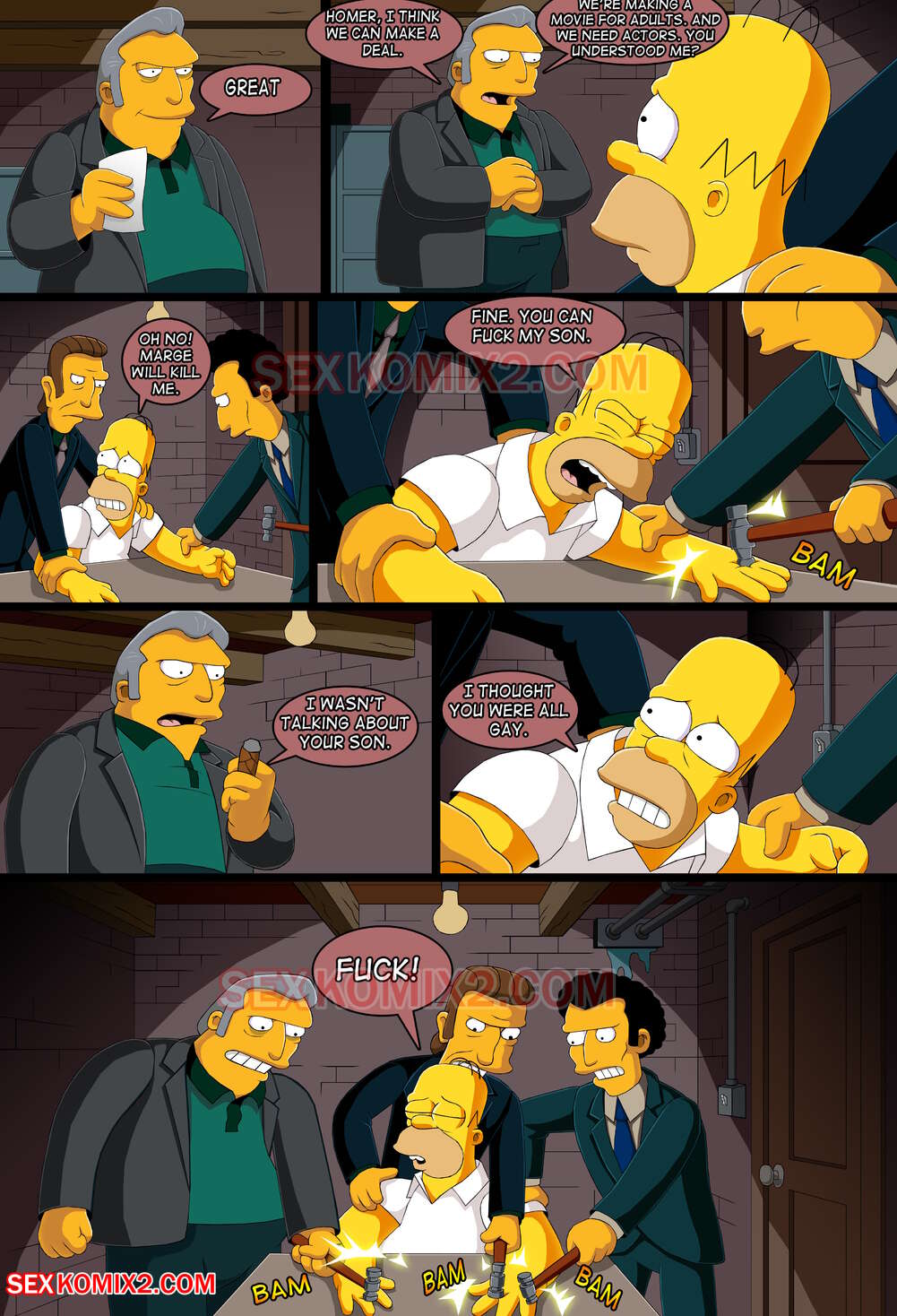 To the planet Orgasmo (The Simpsons) [SexKomix] - Chapter 1 — Page 4