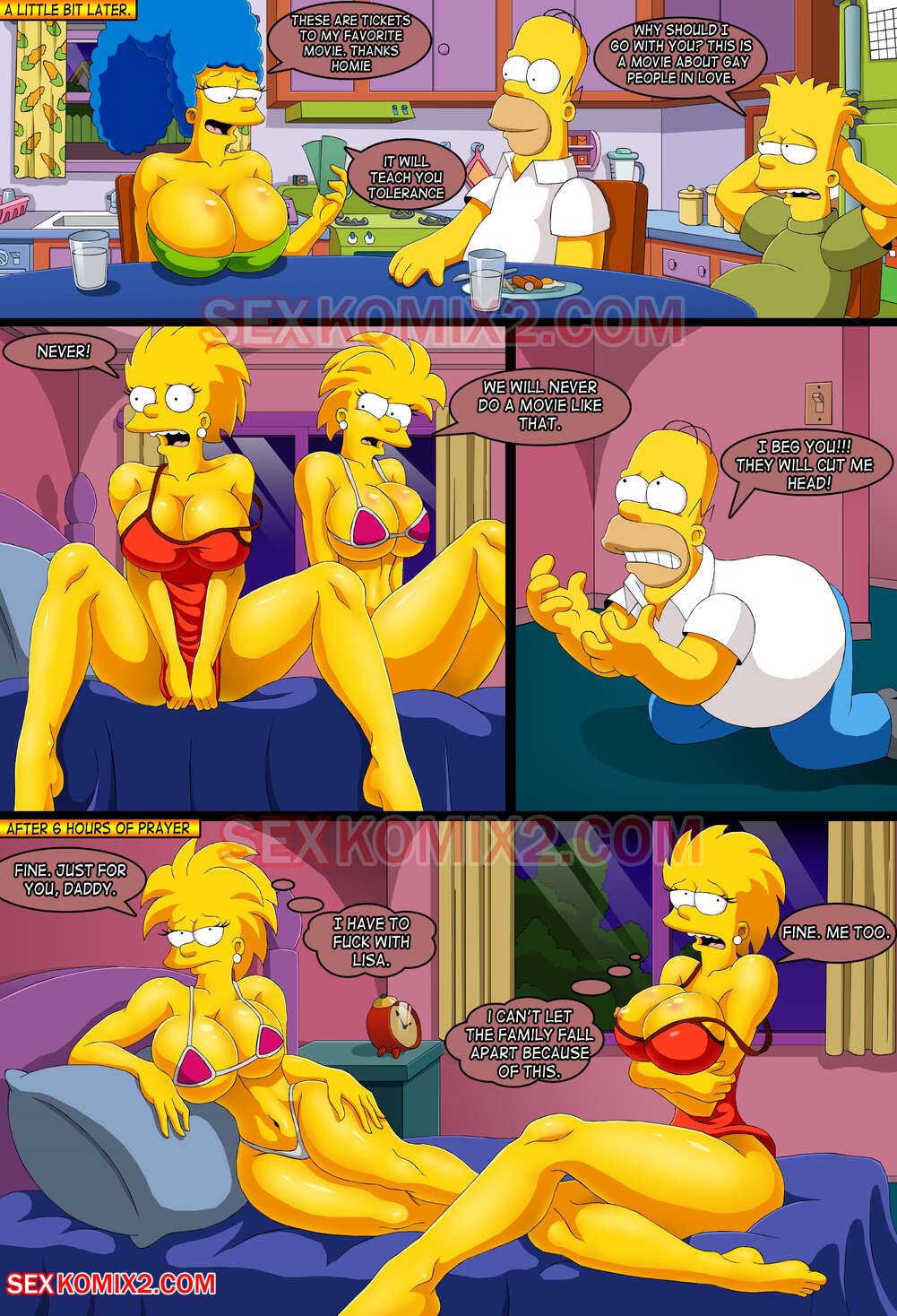 To the planet Orgasmo (The Simpsons) [SexKomix] - Chapter 1 — Page 5
