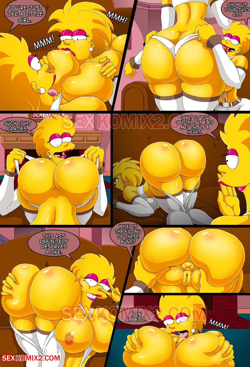 To the planet Orgasmo (The Simpsons) [SexKomix] - Chapter 1 — Page 8