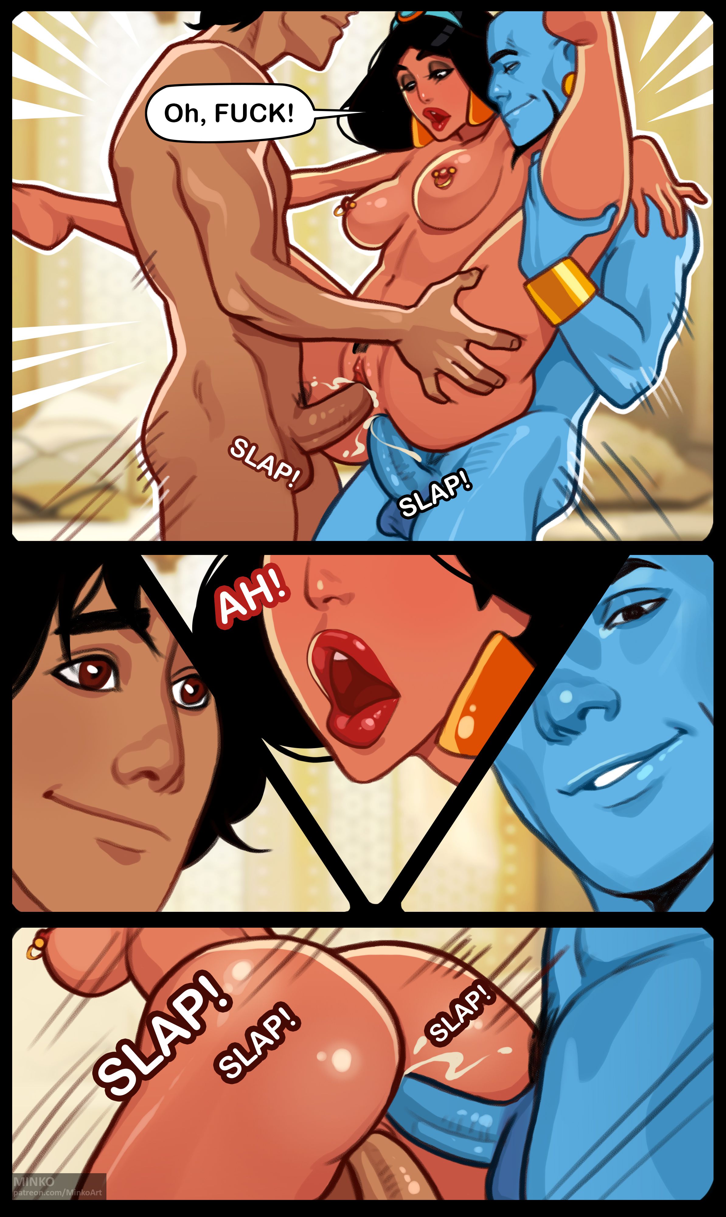 Jasmine Desire (Aladdin) [Olena Minko] - Chapter 1 — Page 16