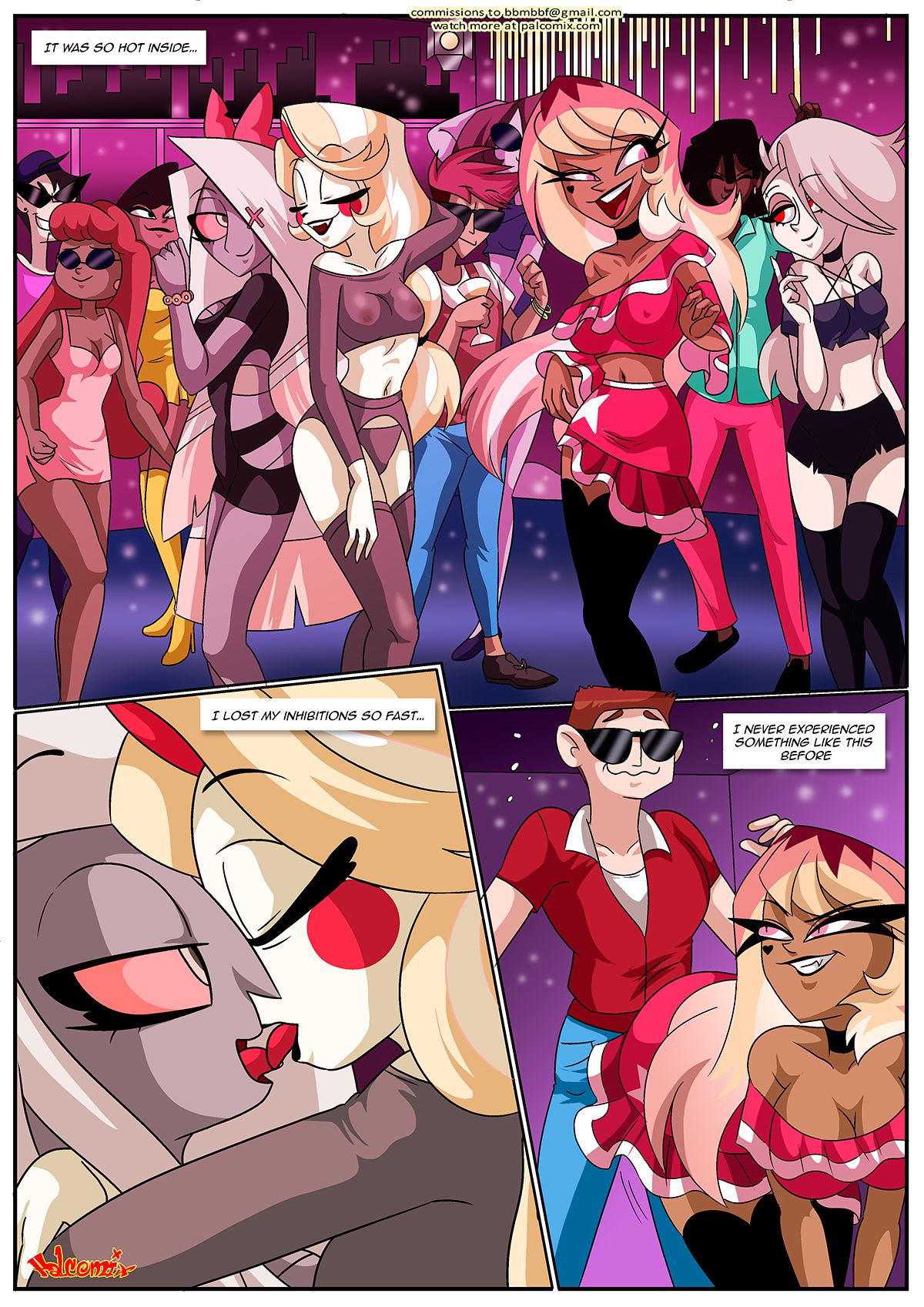 Hell of a Night (Hazbin Hotel , Helluva Boss) [PalComix] - Chapter 1 — Page 4