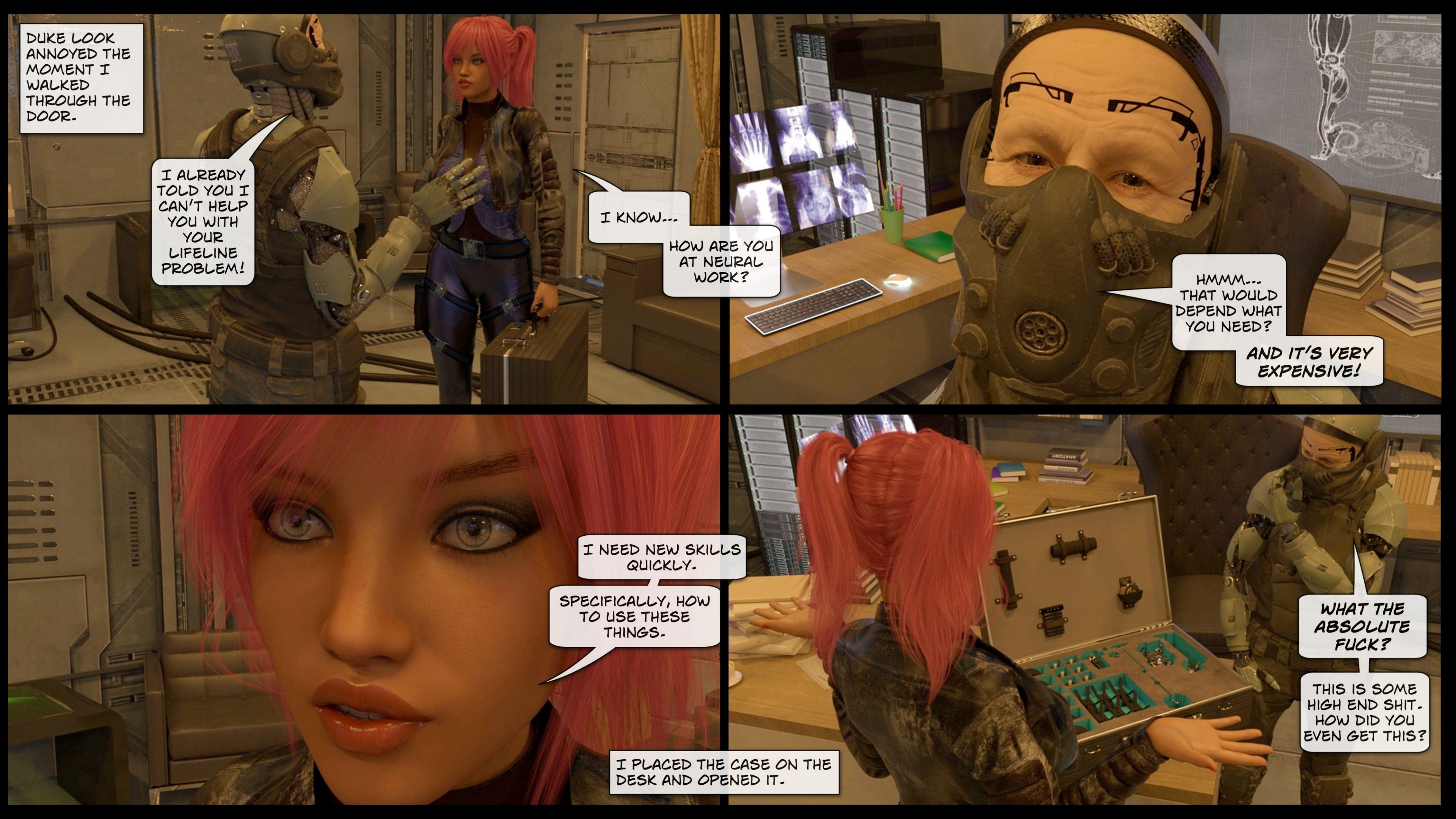Cyber City [Gonzo Studios] - Chapter 3 — Page 22
