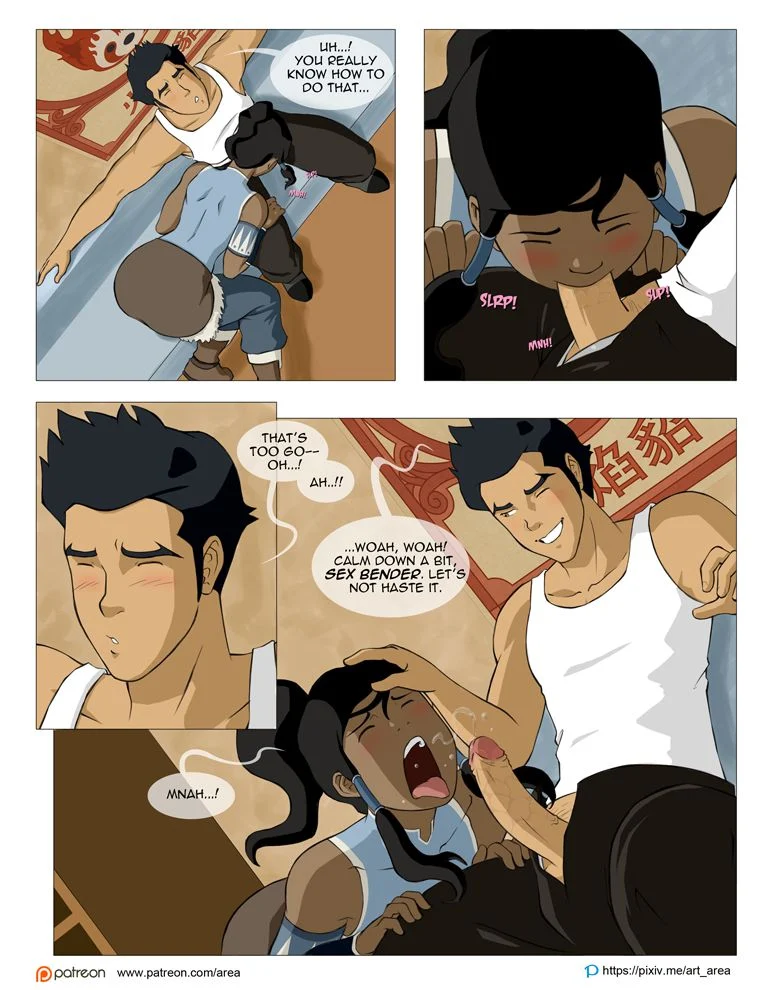 Intimate Meeting (The Legend of Korra) [Area] - Chapter 1 — Page 8