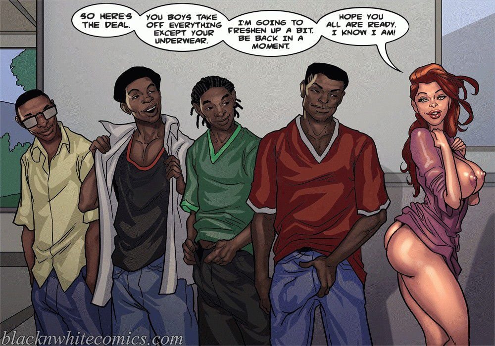 Slutty Moms [BlackNWhiteComics] - Chapter 1 — Page 18