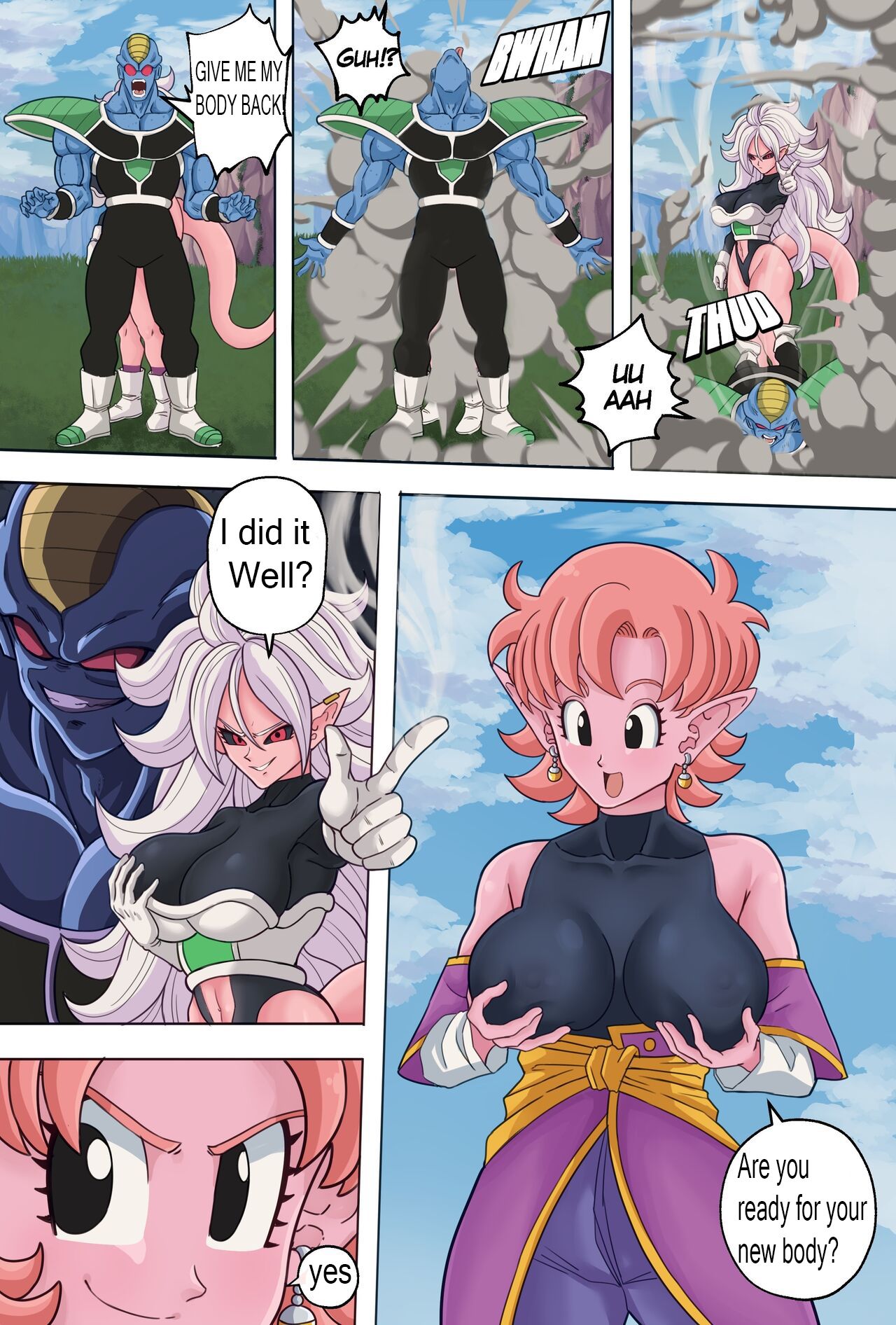 Body Change! (Dragon Ball) [TSFSingularity] - Chapter 7 — Page 4