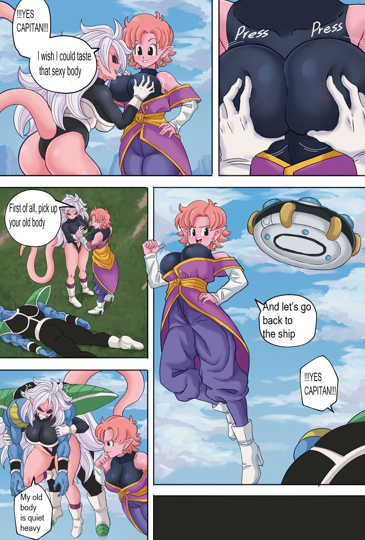 Body Change! (Dragon Ball) [TSFSingularity] - Chapter 7 — Page 5