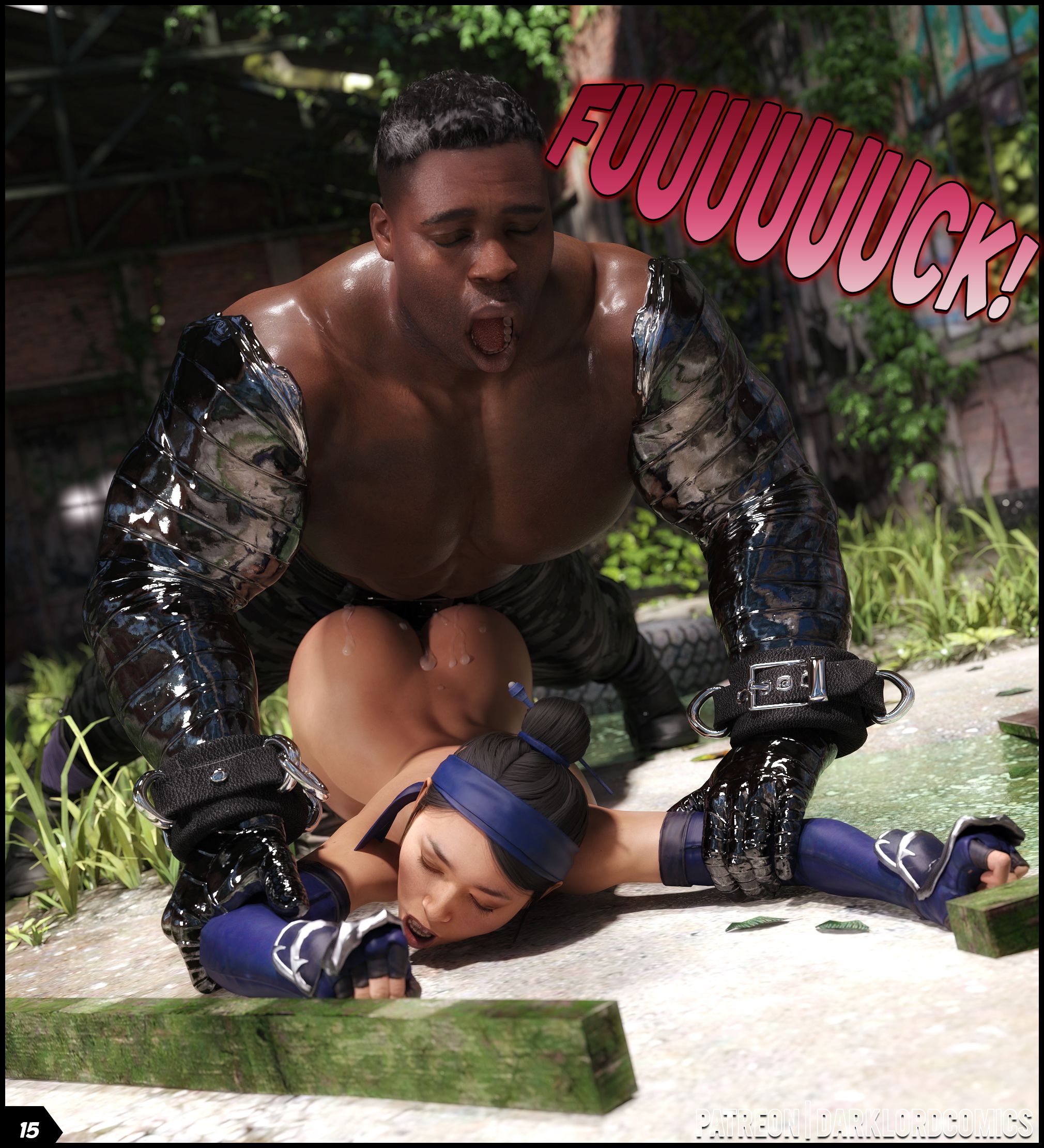 Kitana VS Jax (Mortal Kombat) [Darklord] - Chapter 1 — Page 15